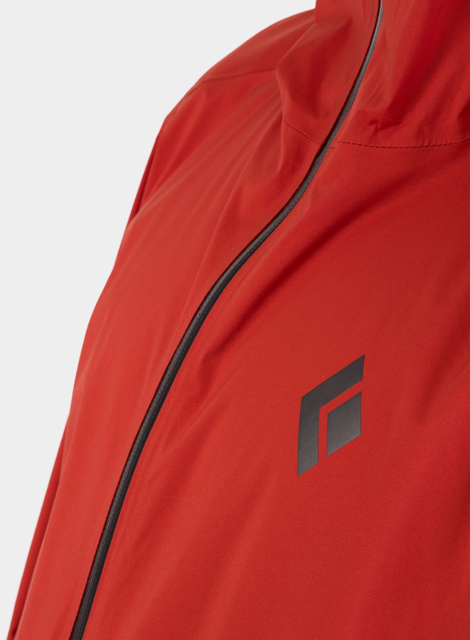 Jakna Black Diamond Stormline Stretch Rain Shell - red rock