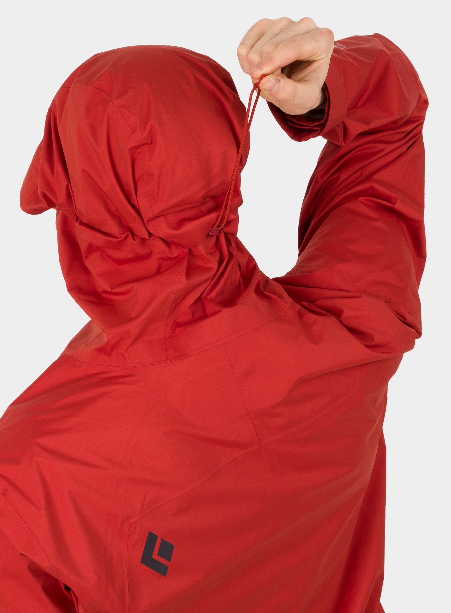 Jakna Black Diamond Stormline Stretch Rain Shell - red rock