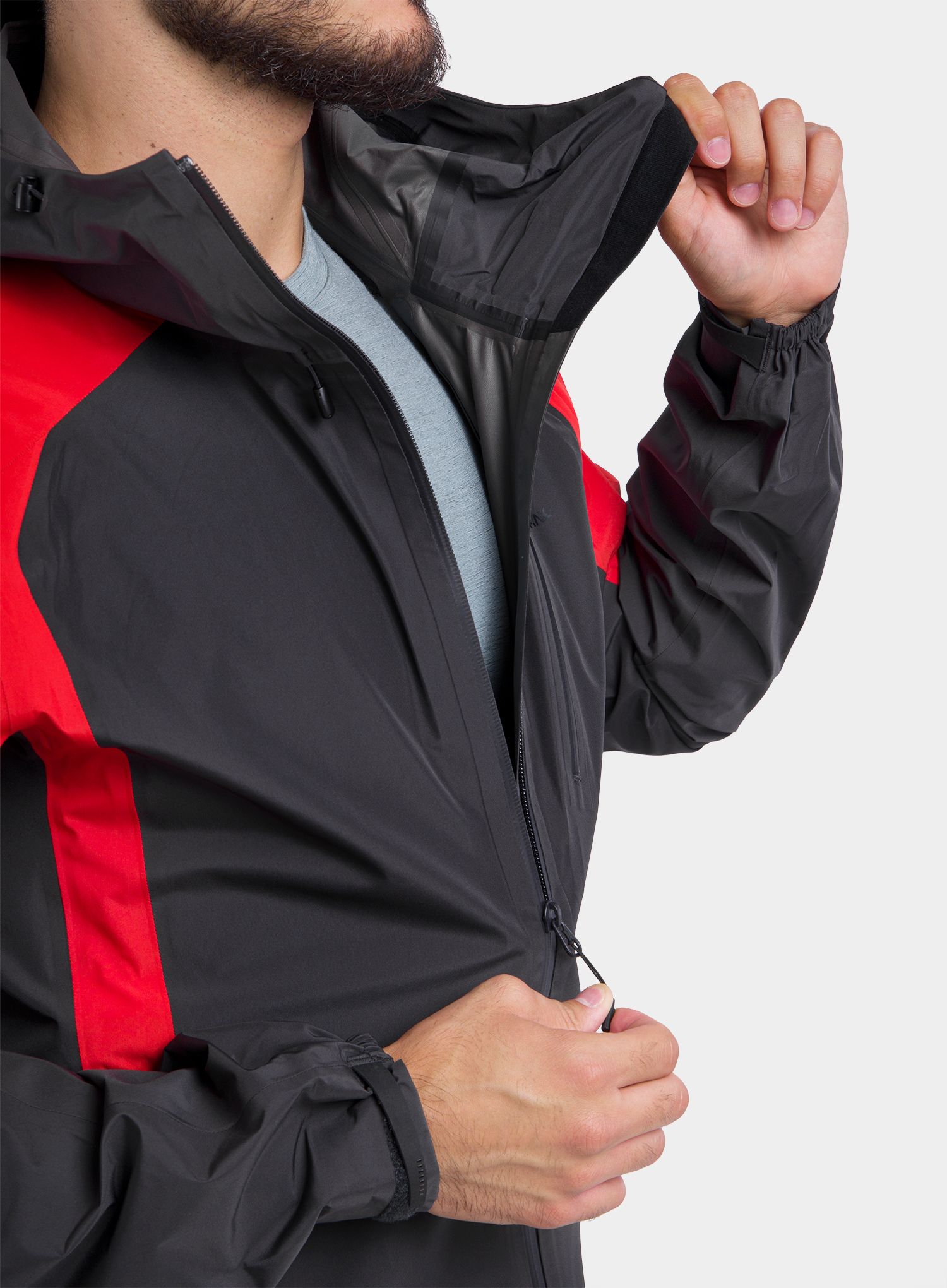 Kišna jakna BlackYak Zebu Jacket - fiery red