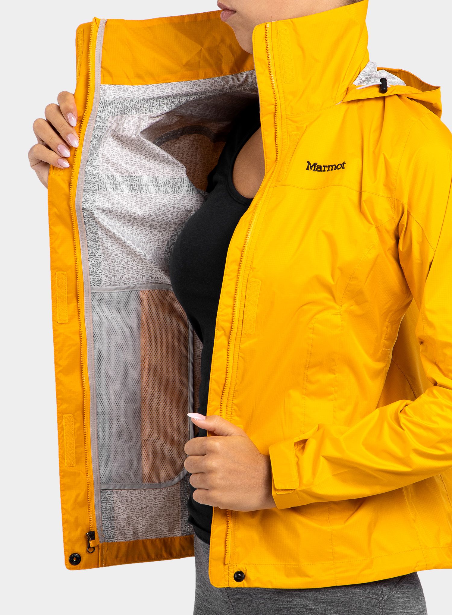 Ženska kišna jakna Marmot PreCip Eco Jacket - solar