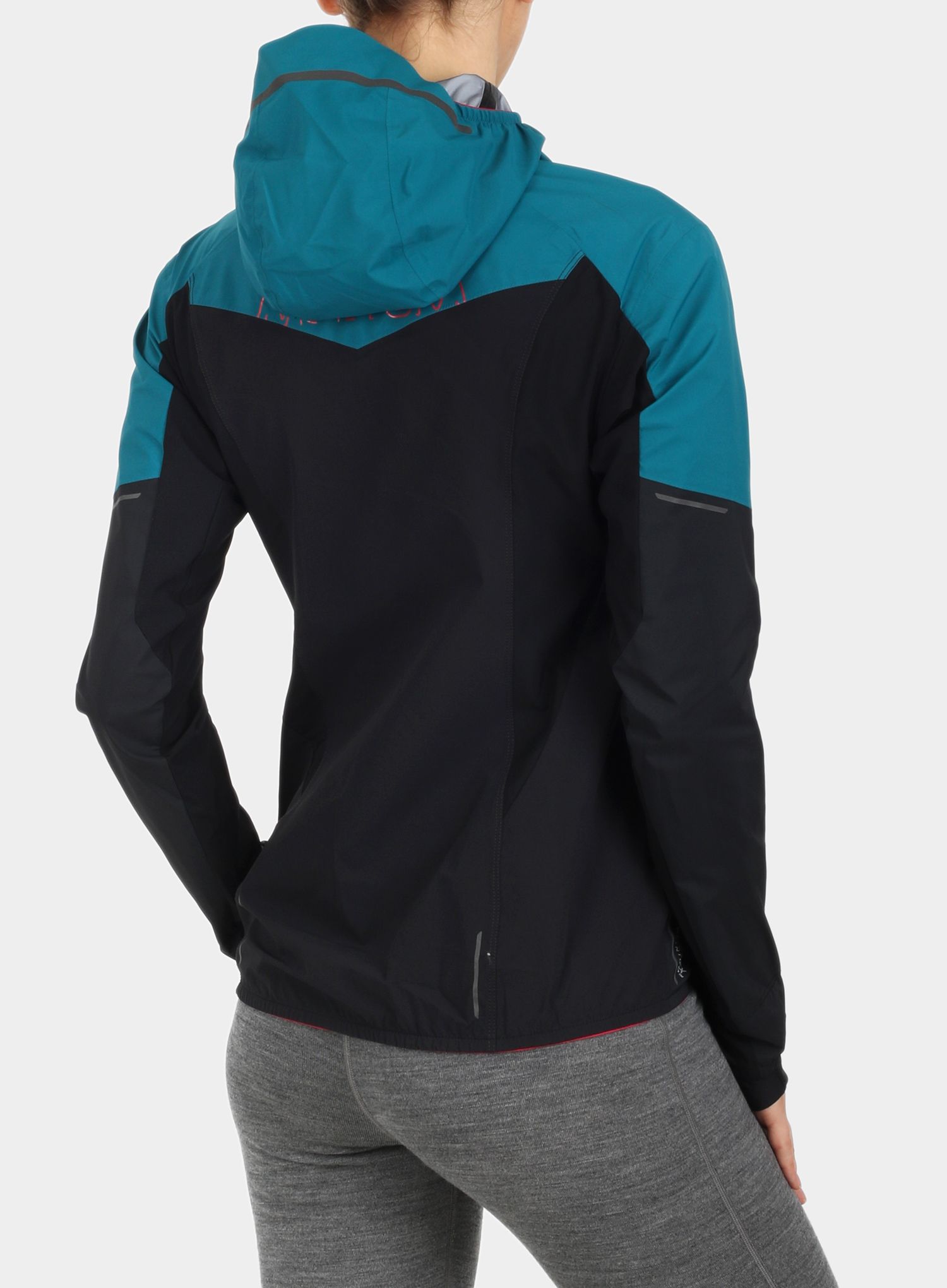 Ženska jakna Montura Air Active Hoody Jacket - black/baltic