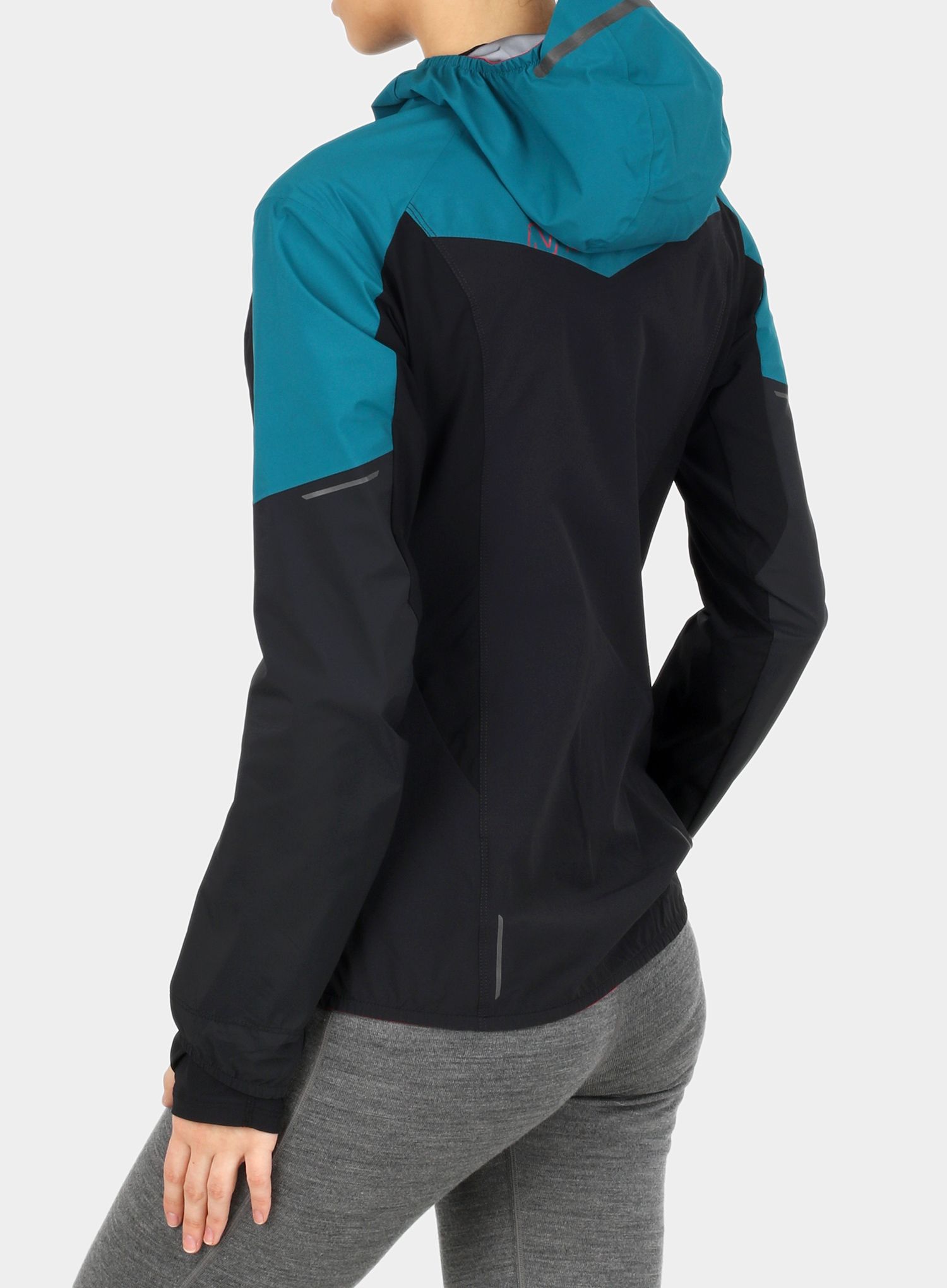 Ženska jakna Montura Air Active Hoody Jacket - black/baltic