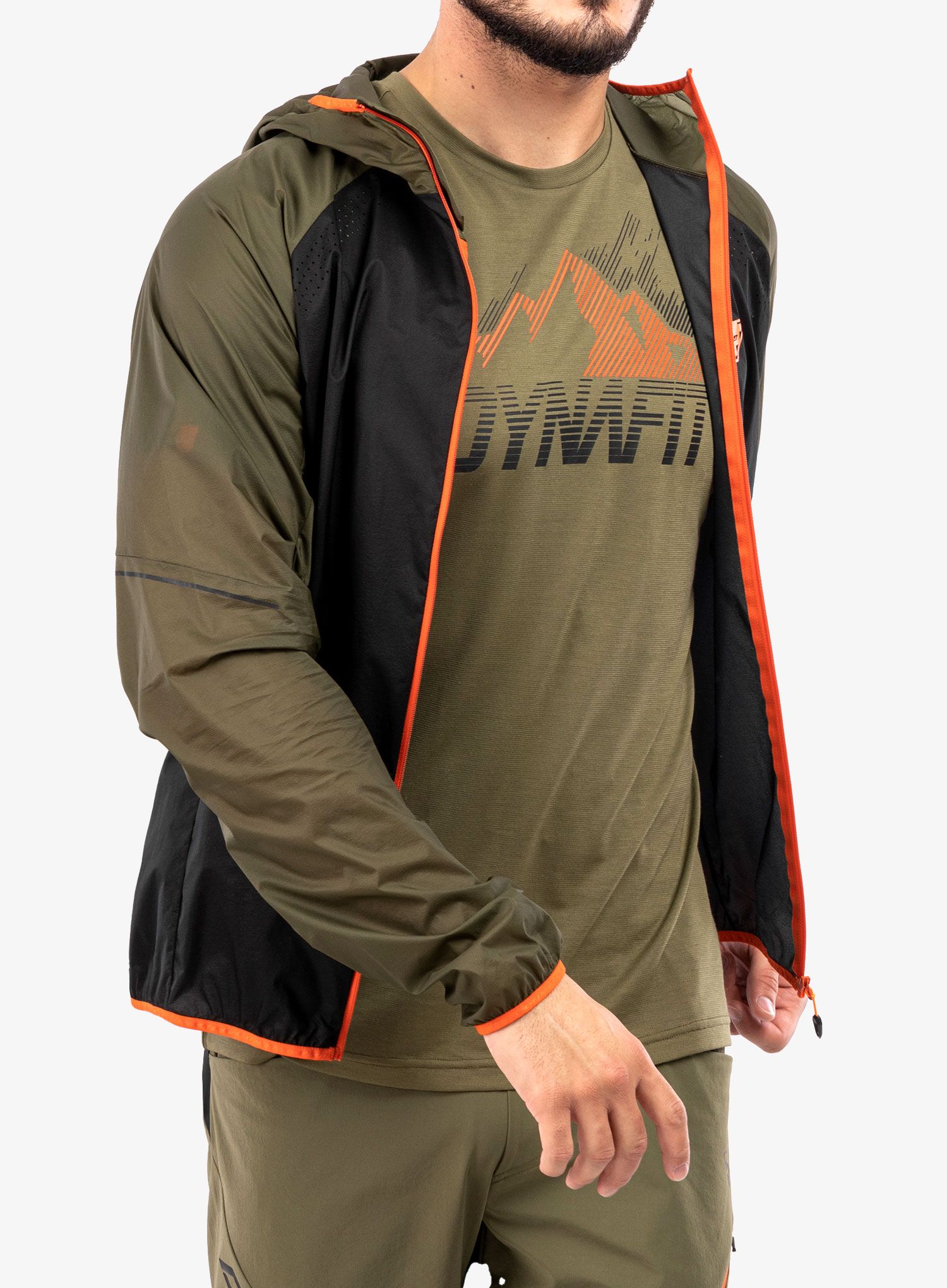 Jakna za trčanje Dynafit Alpine Wind 2 Jacket - winter moss