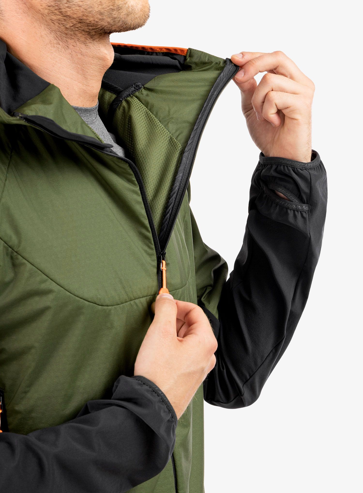 Jakna od flisa Dynafit Transalper Hybrid PTC Alpha Jacket - winter moss