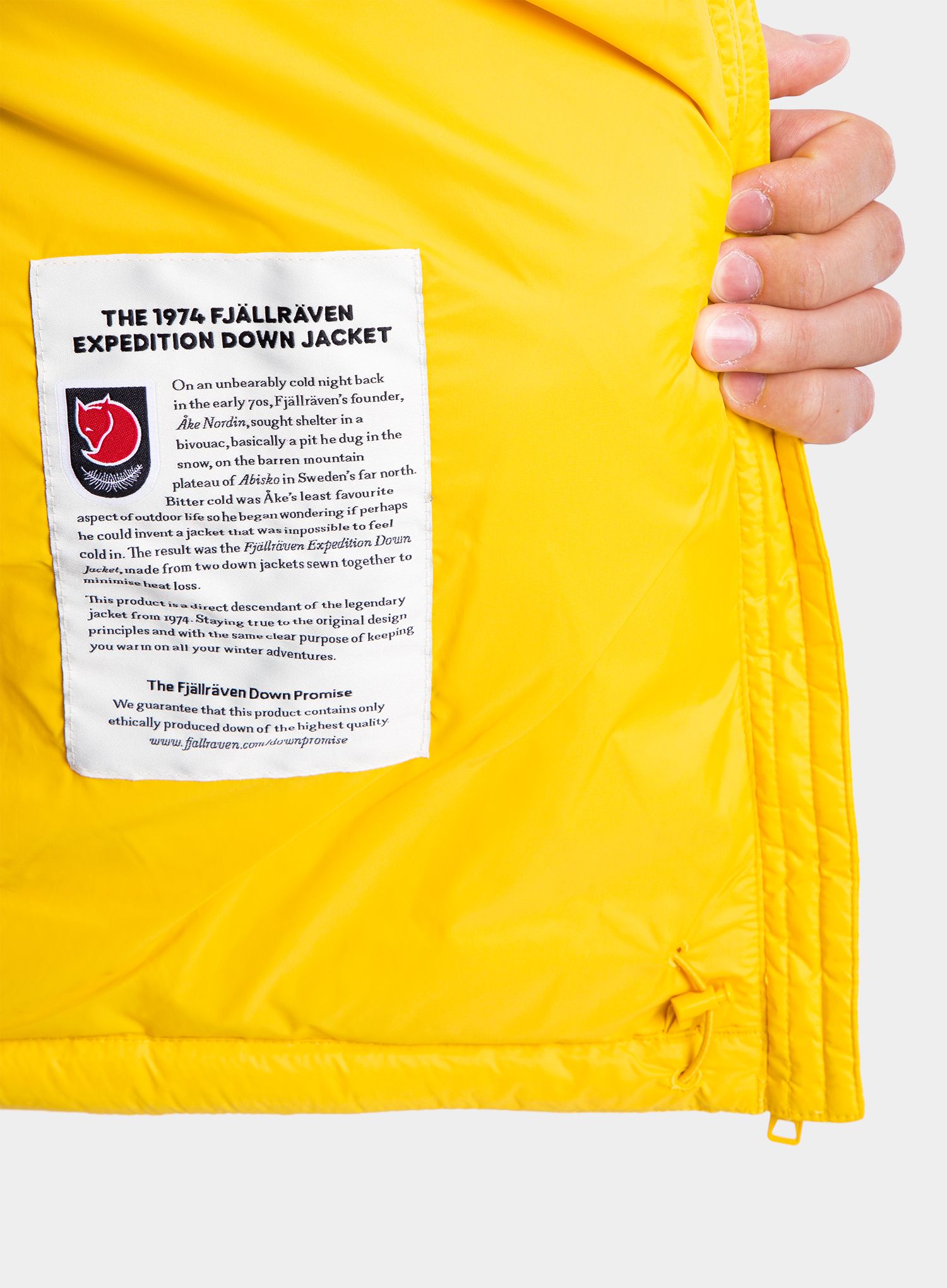 Jakna Fjallraven Expedition Pack Down Jacket - dandelion