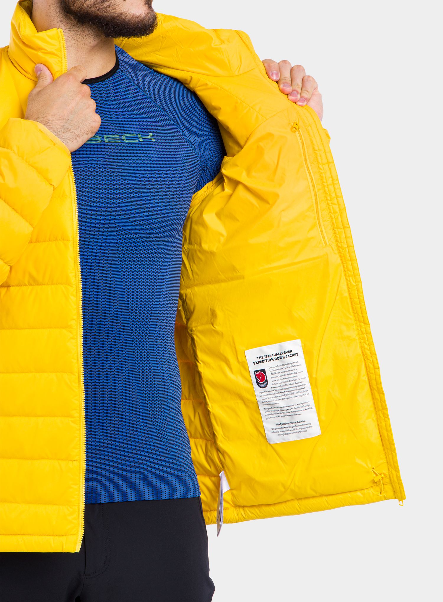 Jakna Fjallraven Expedition Pack Down Jacket - dandelion