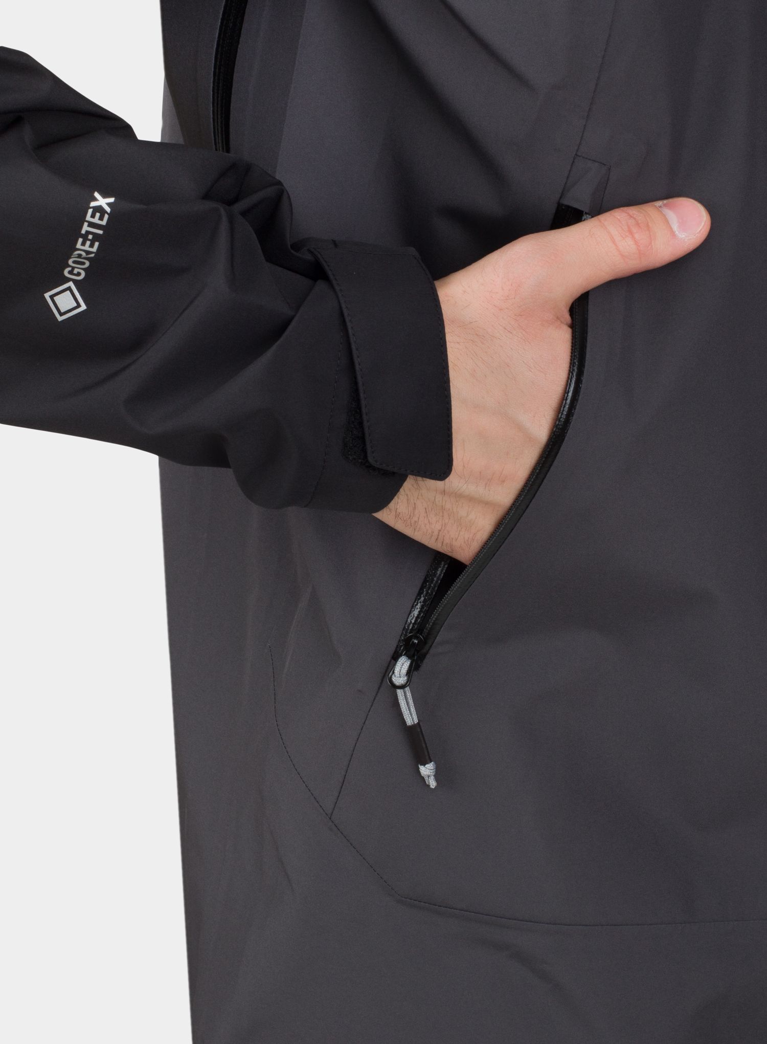 GORE TEX jakna Berghaus Paclite Peak Vent Shell - grey/black
