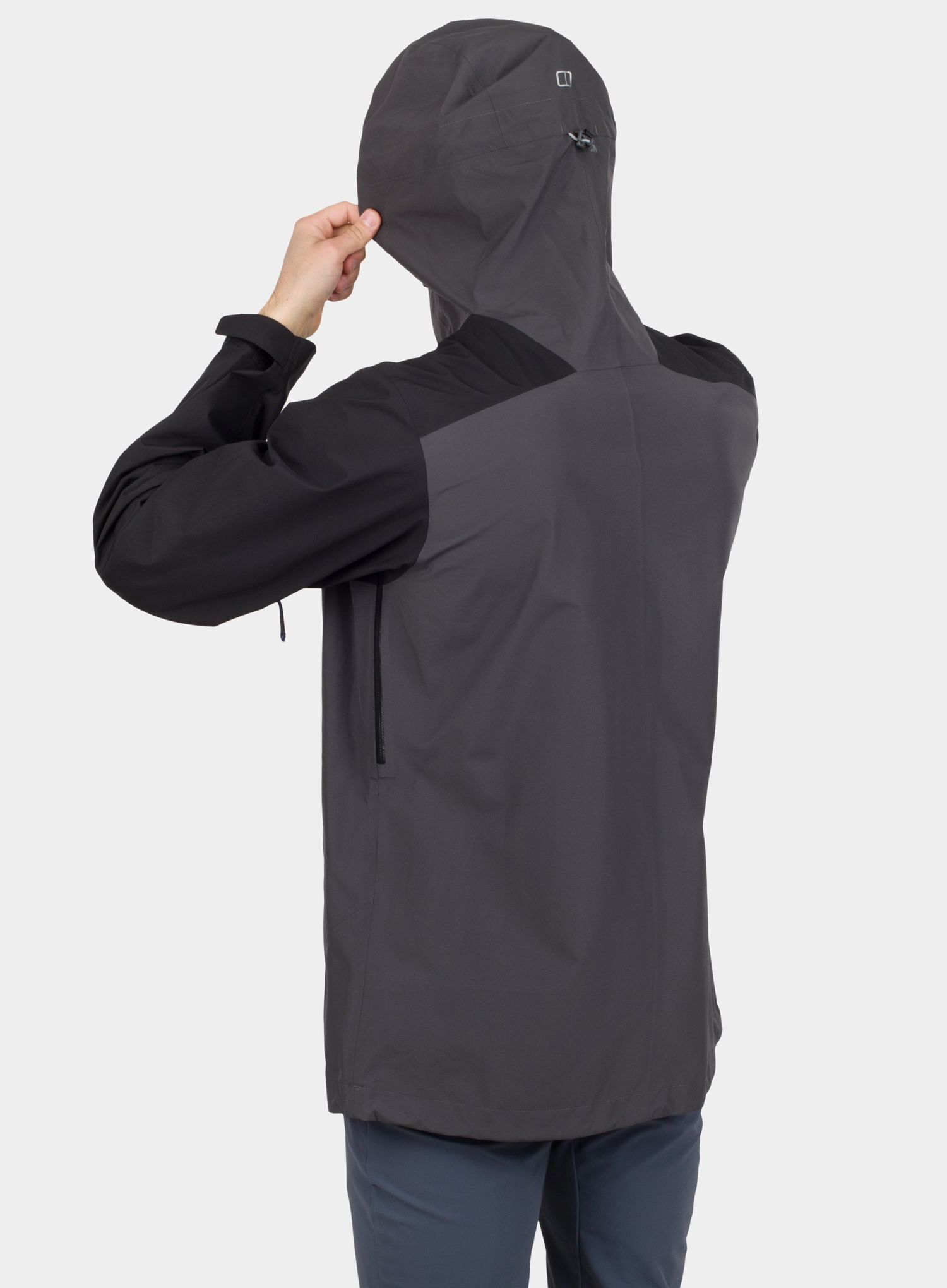 GORE TEX jakna Berghaus Paclite Peak Vent Shell - grey/black