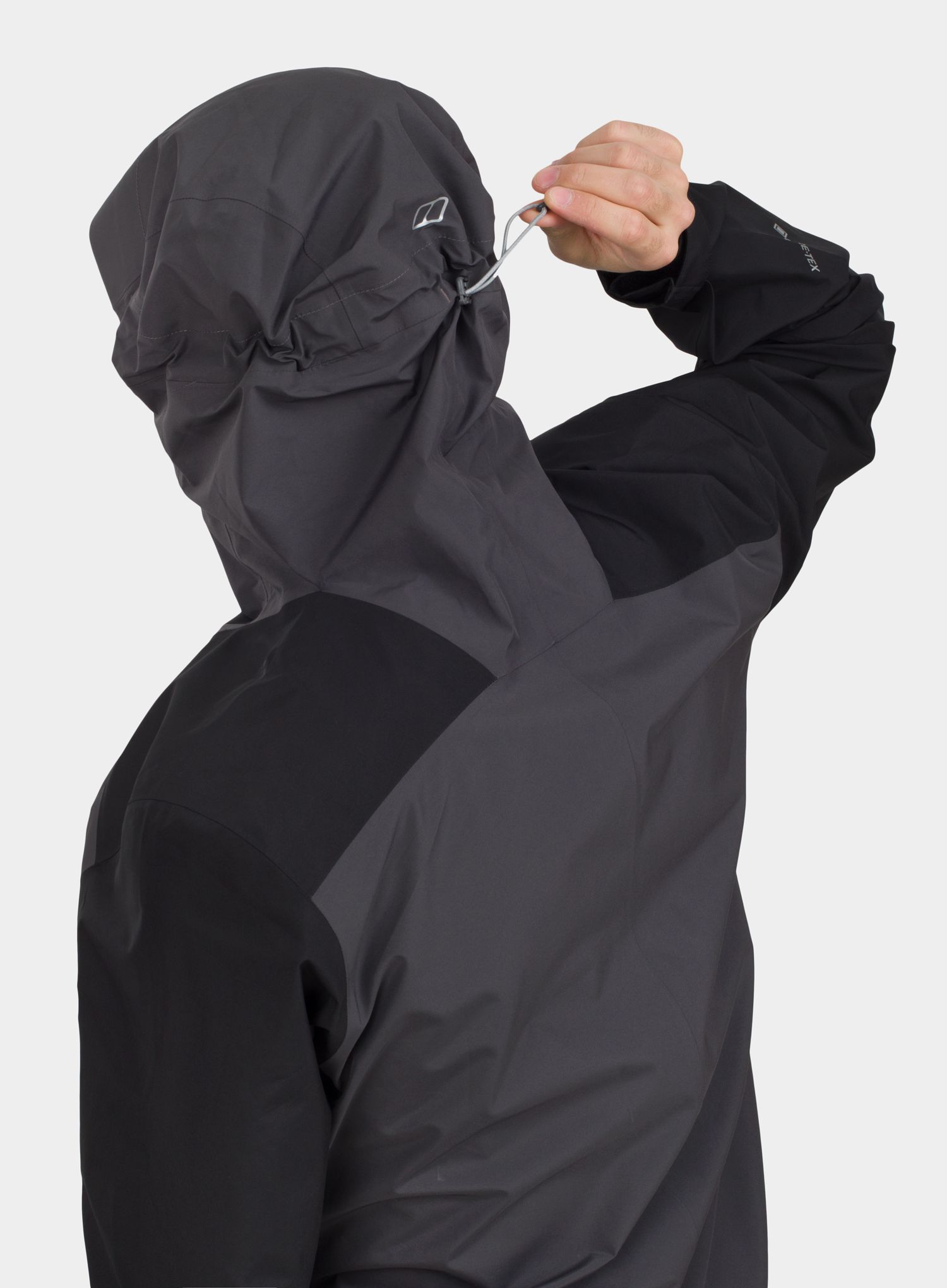 GORE TEX jakna Berghaus Paclite Peak Vent Shell - grey/black