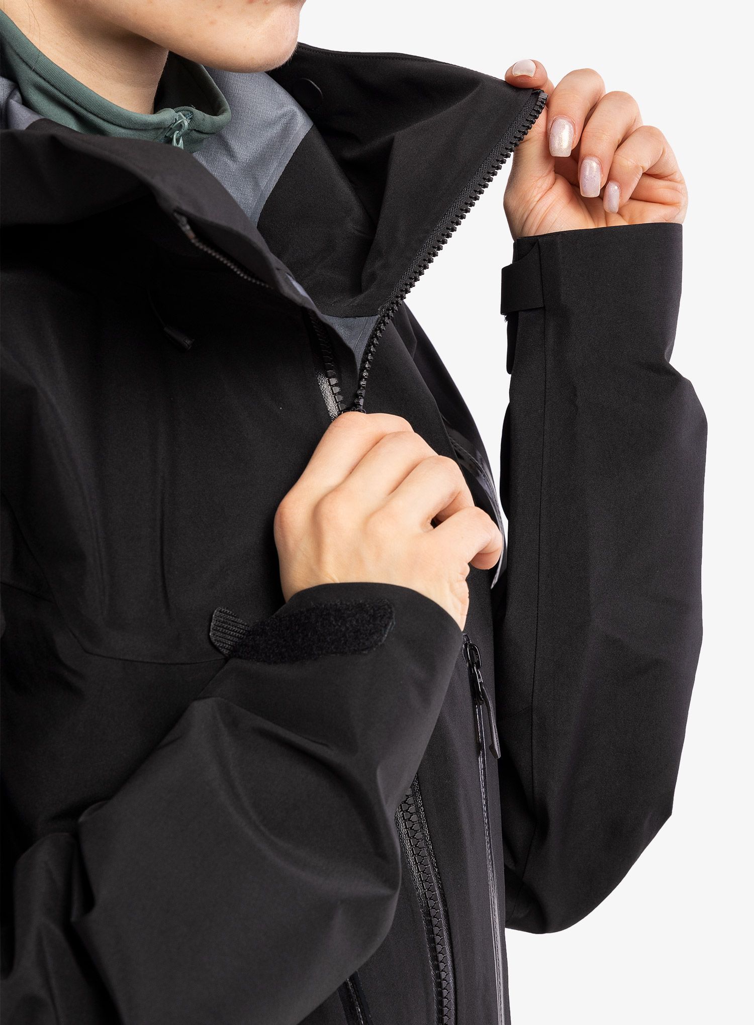 GORE-TEX ženska jakna Arcteryx Alpha SV Jacket - black