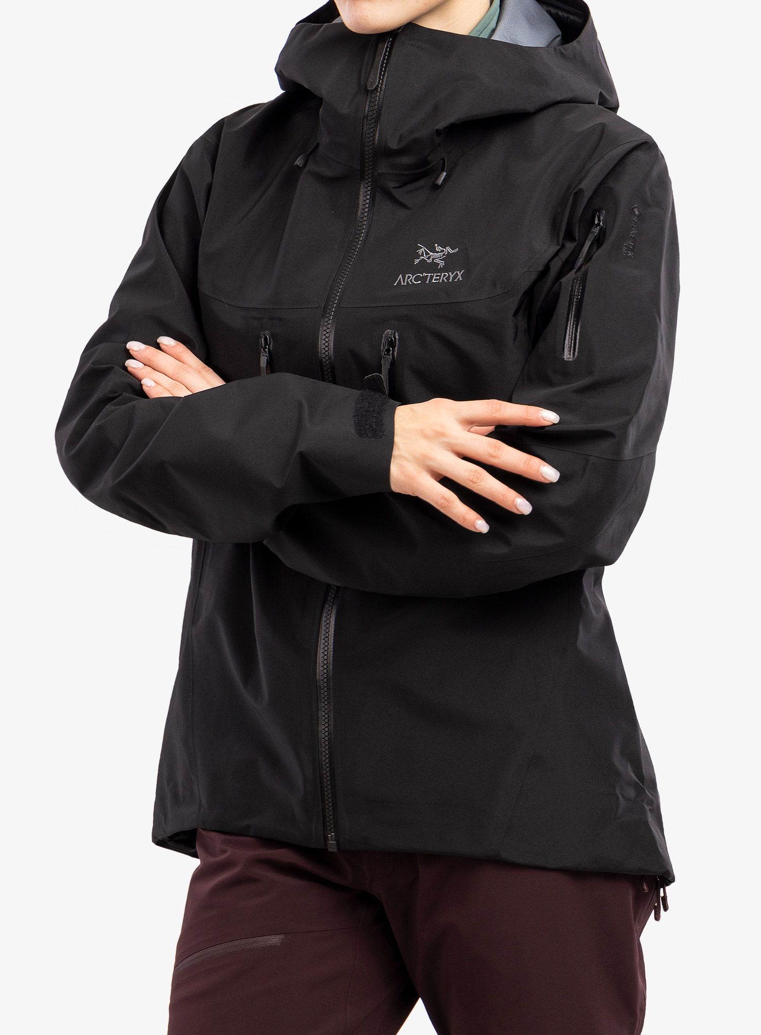 GORE-TEX ženska jakna Arcteryx Alpha SV Jacket - black