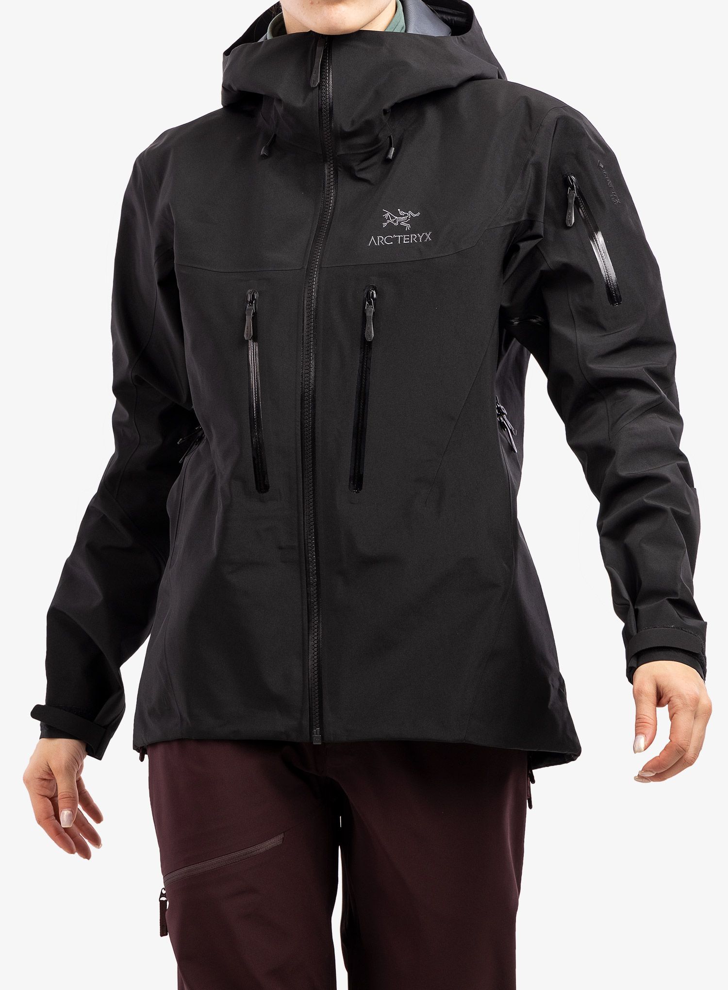 GORE-TEX ženska jakna Arcteryx Alpha SV Jacket - black