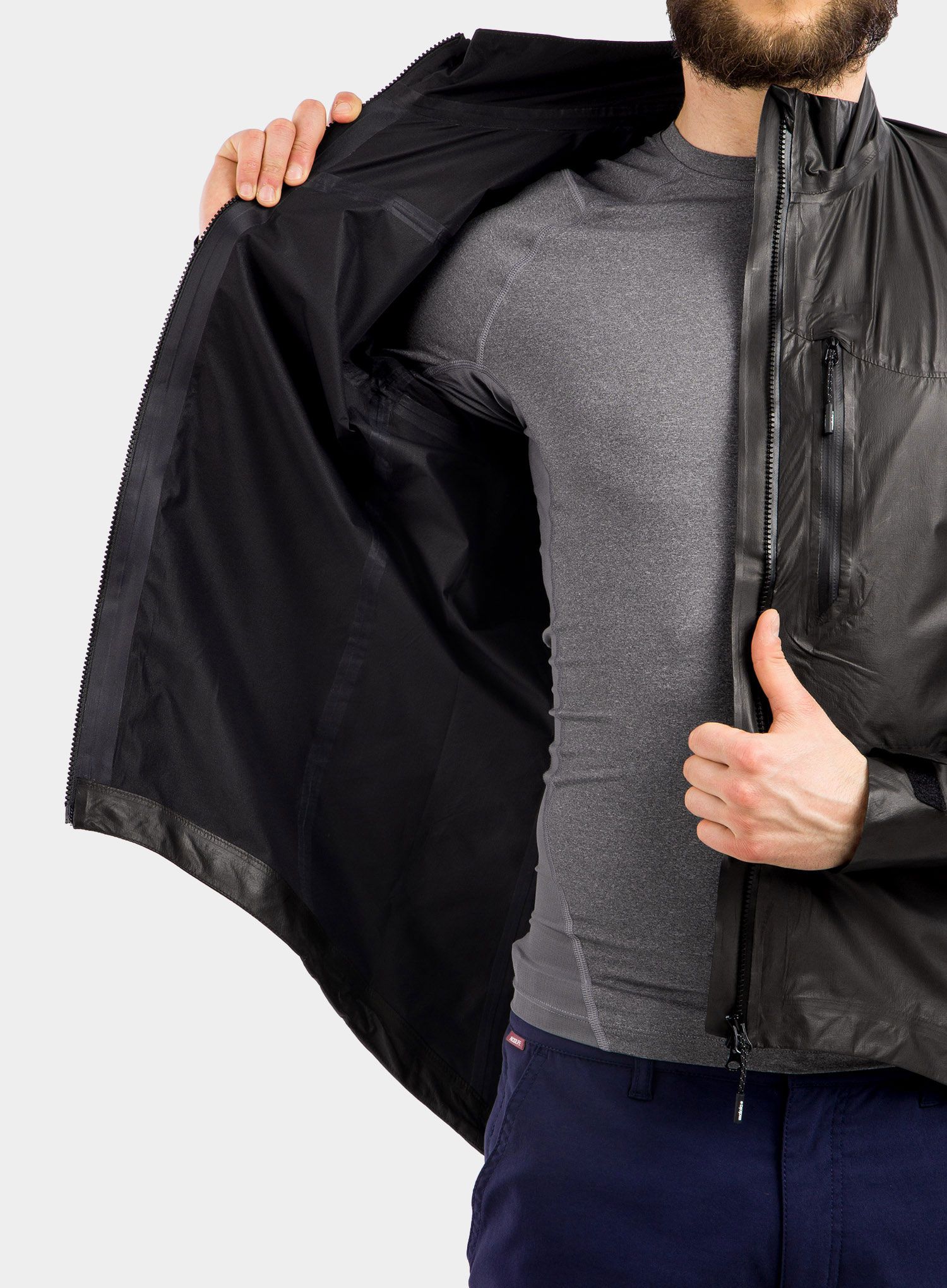 GORE TEX jakna Maloja Spih NOS - moonless