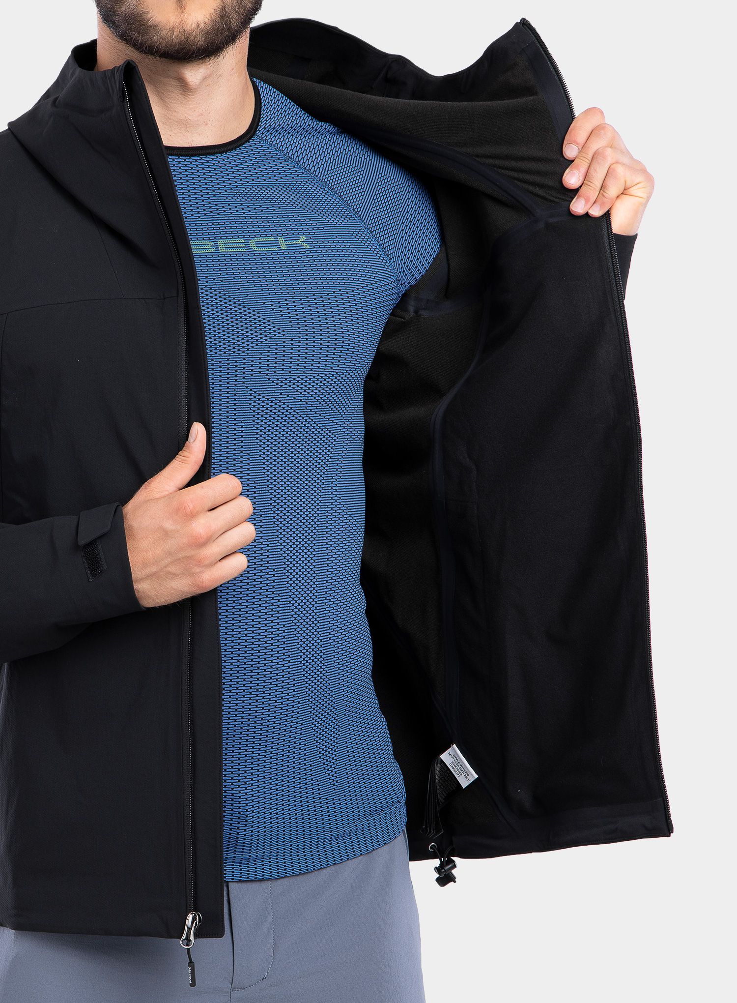 Softshell jakna Marmot Alsek Hoody - black