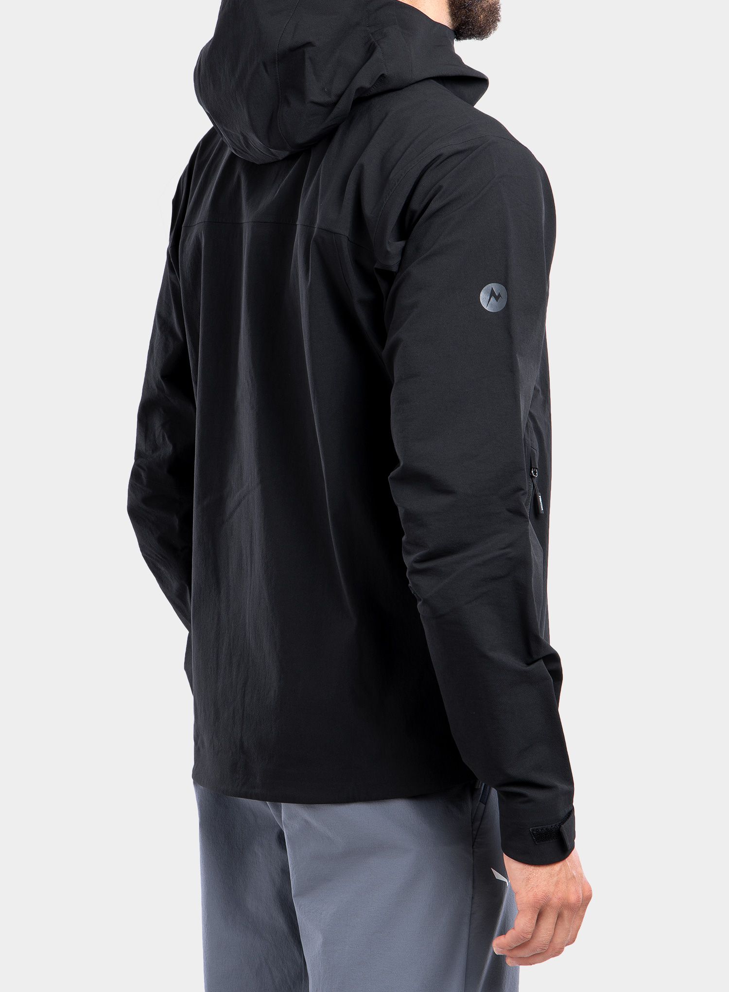 Softshell jakna Marmot Alsek Hoody - black