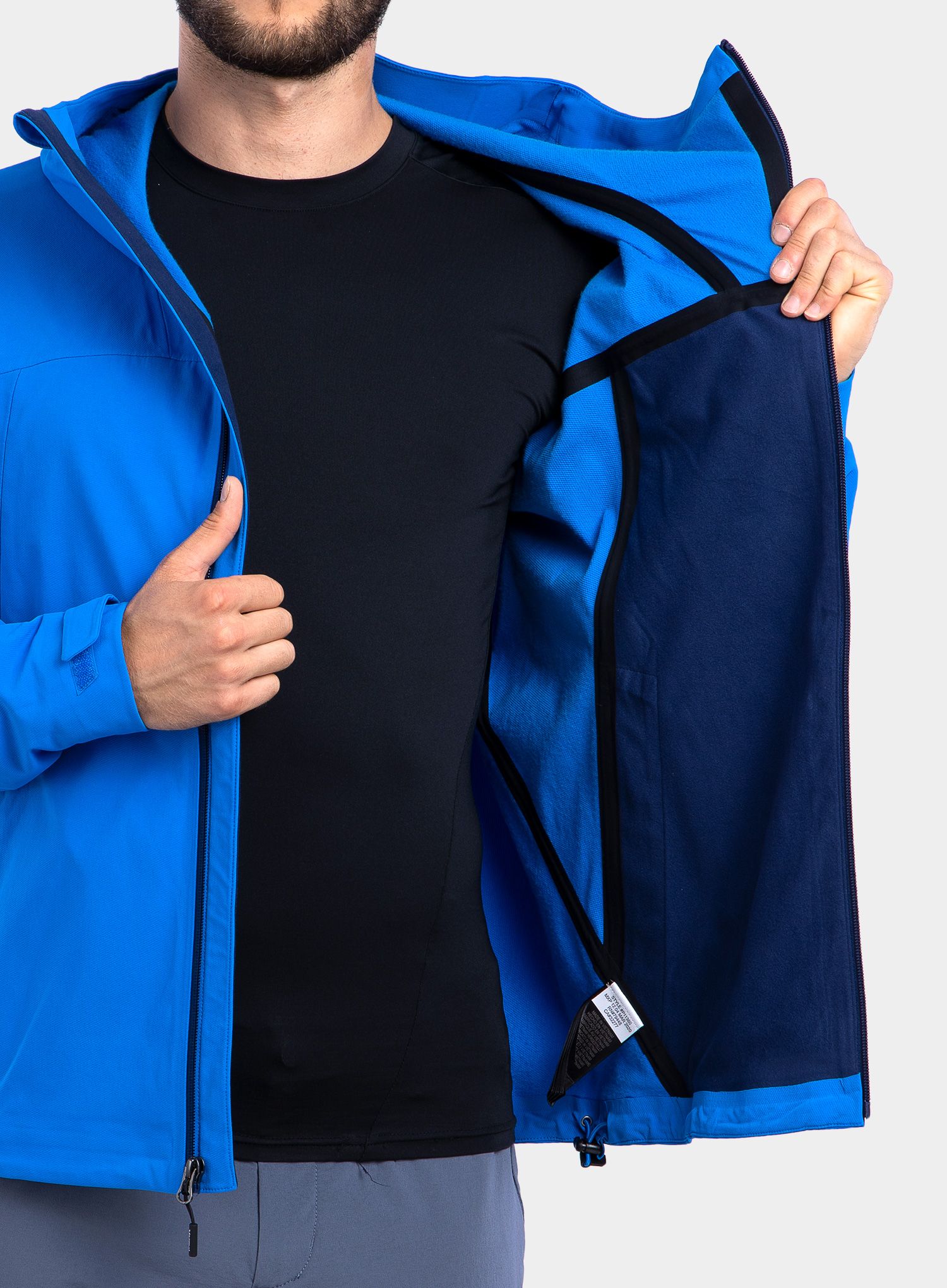 Softshell jakna Marmot Alsek Hoody - clear blue