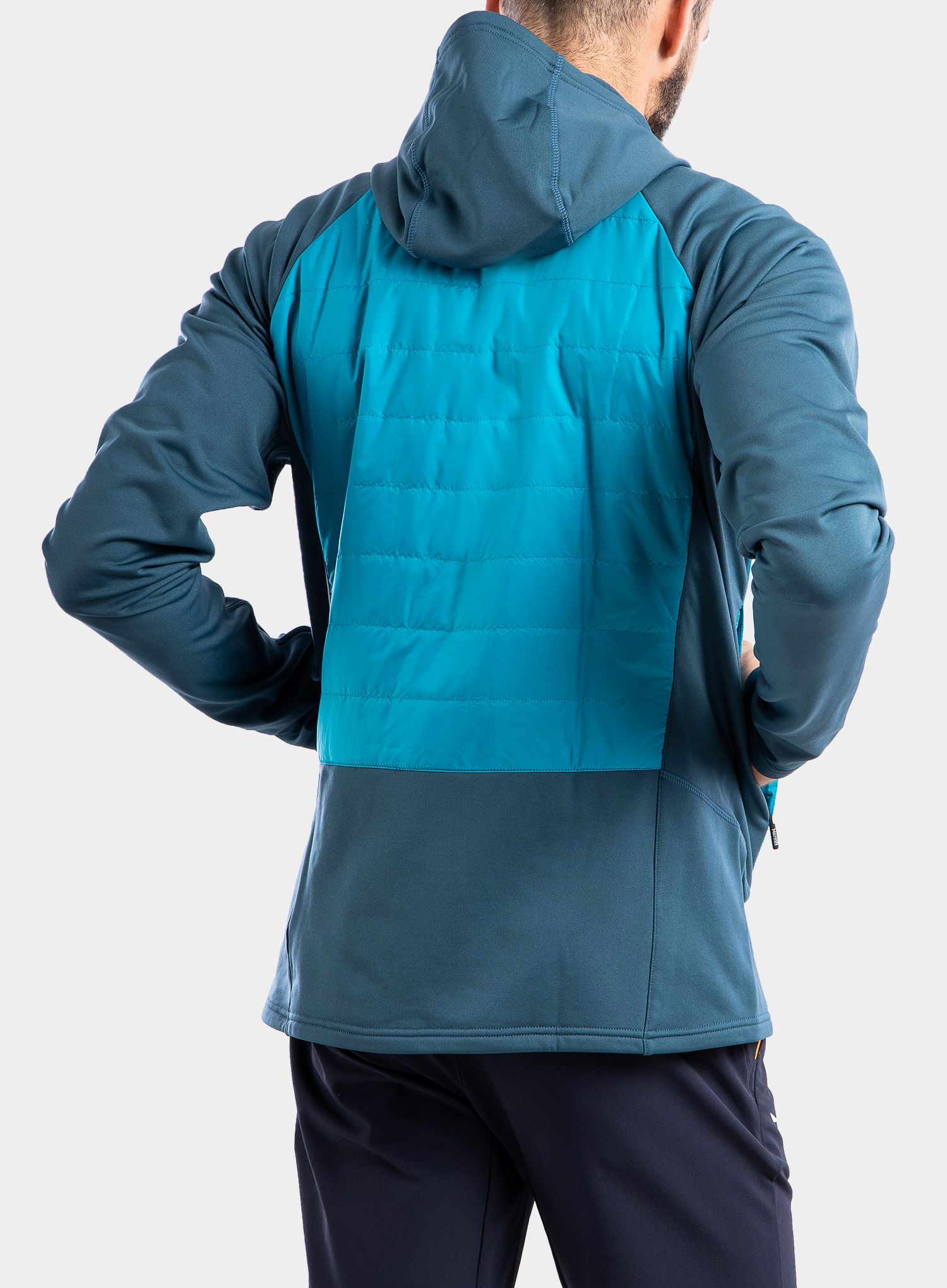 Hibridna jakna Marmot Variant Hybrid Hoody - stargazer/enamel blue