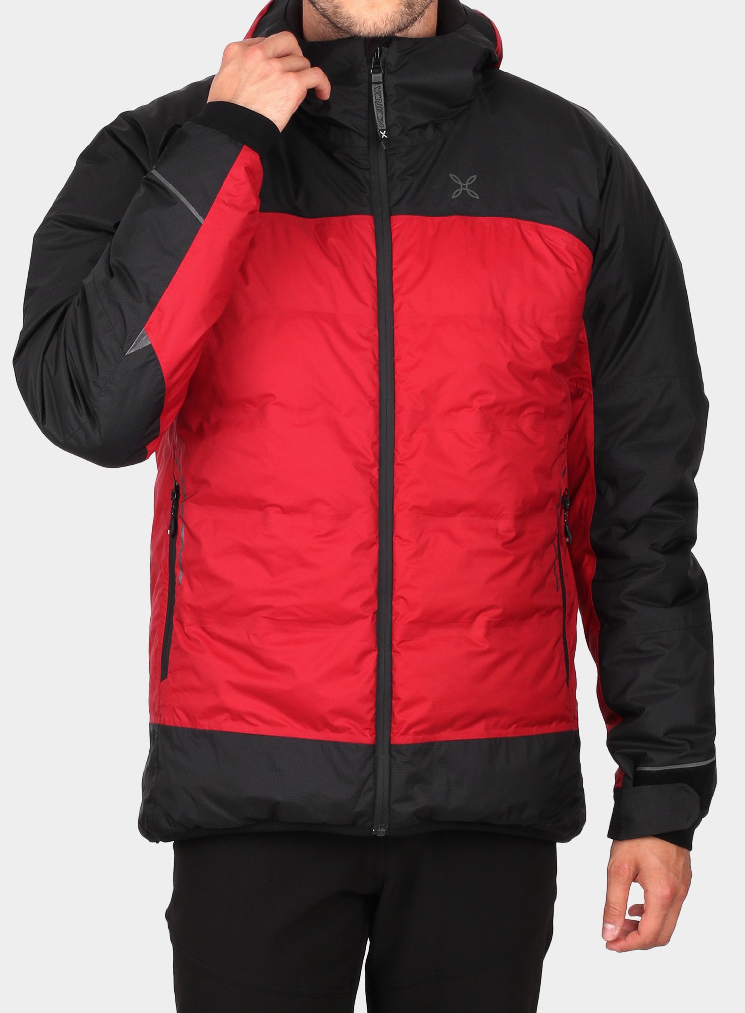 Zimska jakna Montura Manaslu WP Duvet - red/black