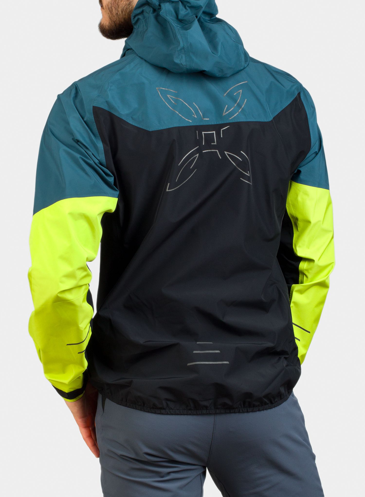 Jakna Montura Pac Mind Jacket - green lime/powder blue