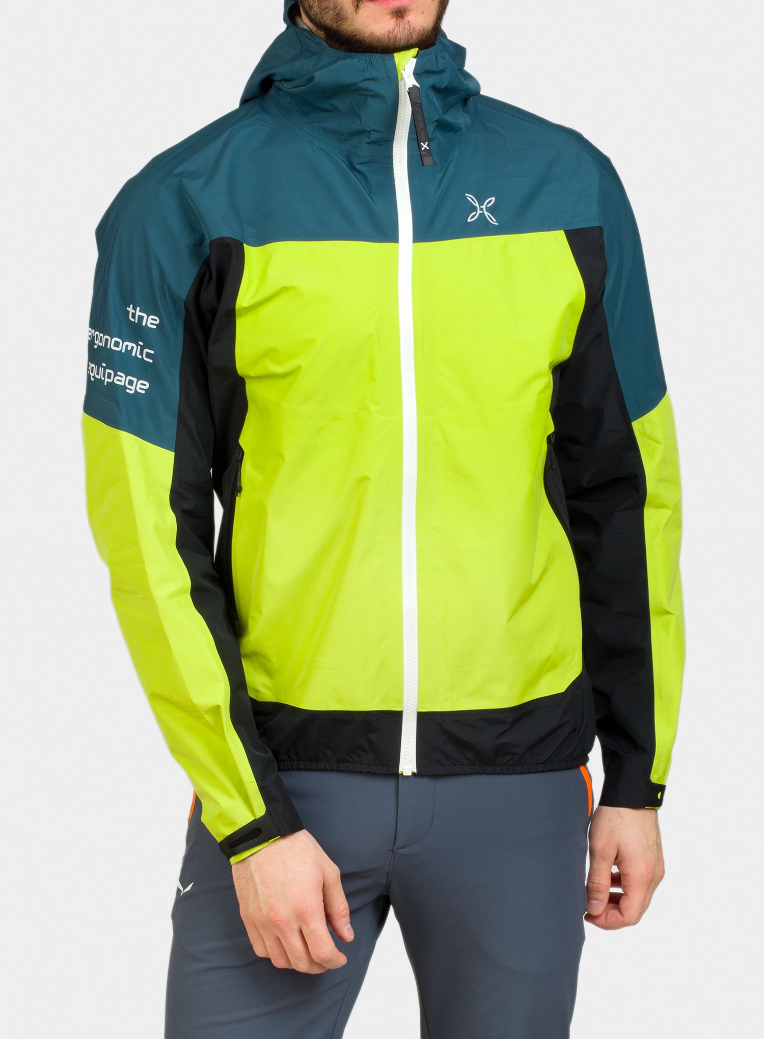 Jakna Montura Pac Mind Jacket - green lime/powder blue