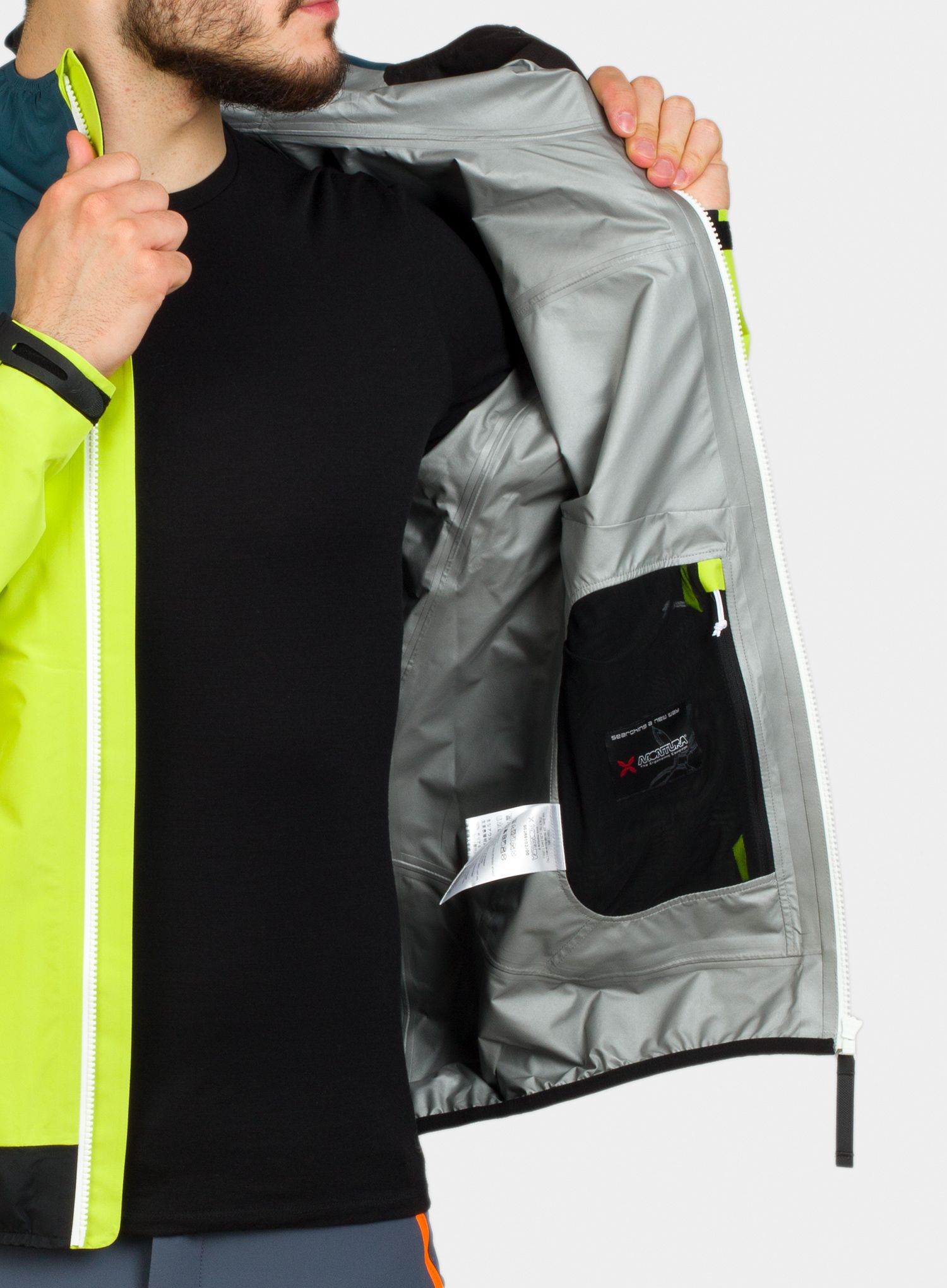Jakna Montura Pac Mind Jacket - green lime/powder blue