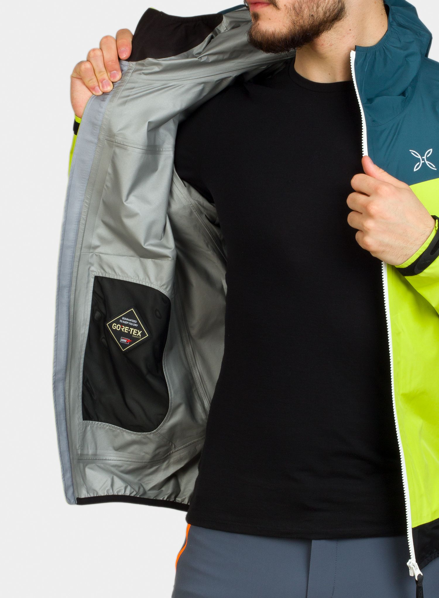 Jakna Montura Pac Mind Jacket - green lime/powder blue
