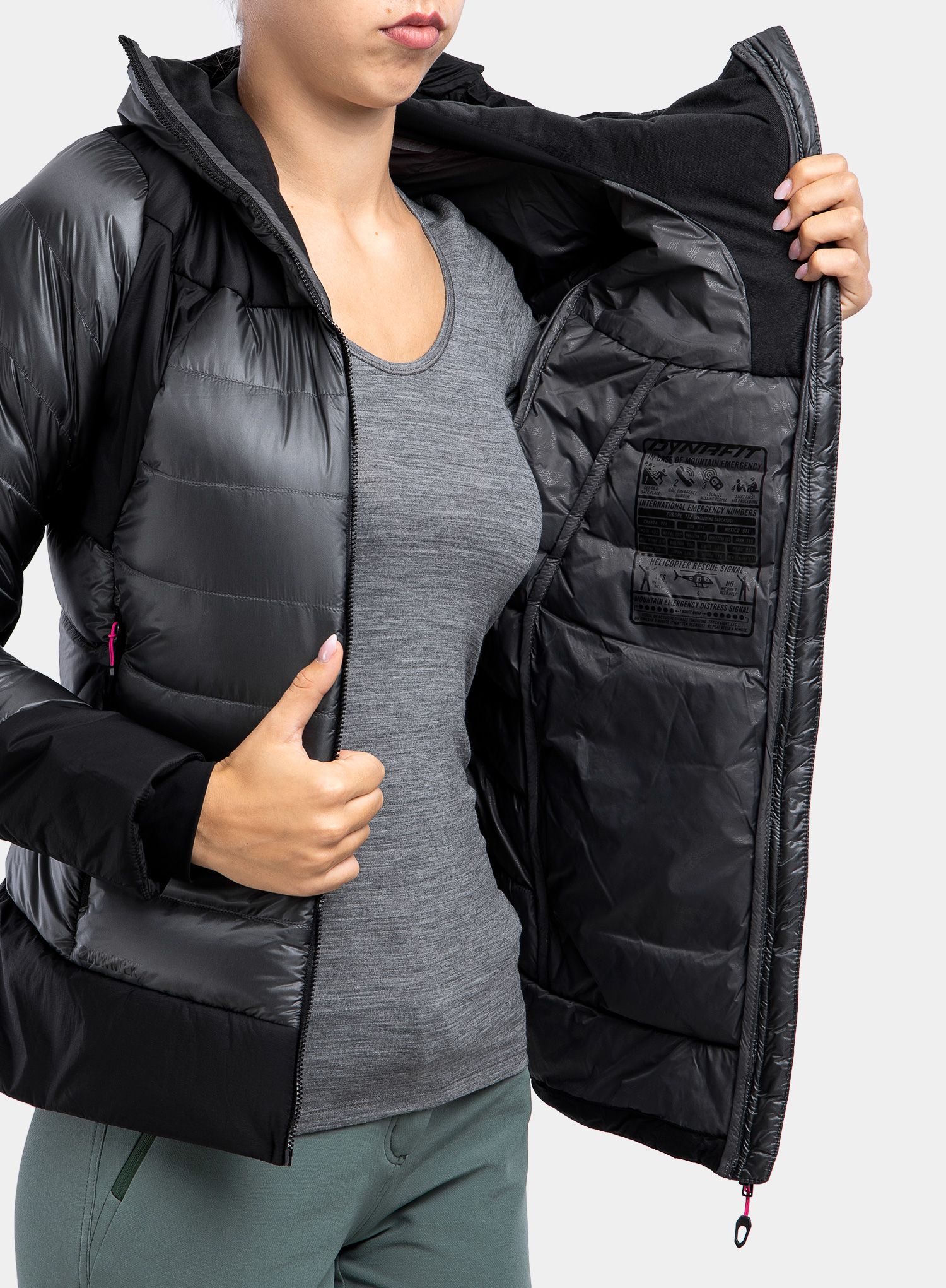 Ženska jakna za turno skijanje Dynafit Free Down Jacket - magnet