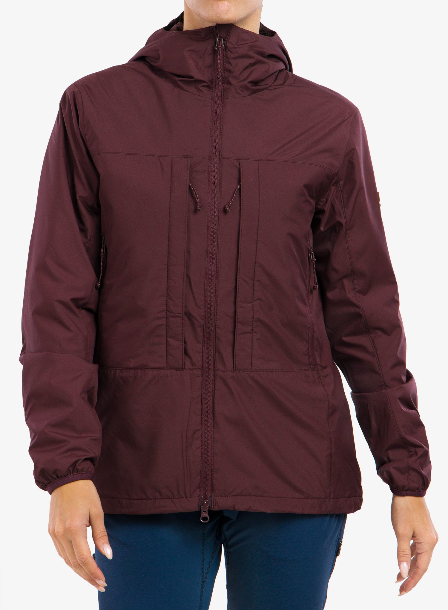 Jakna s postavom Fjallraven Keb Wool Padded Jacket - port