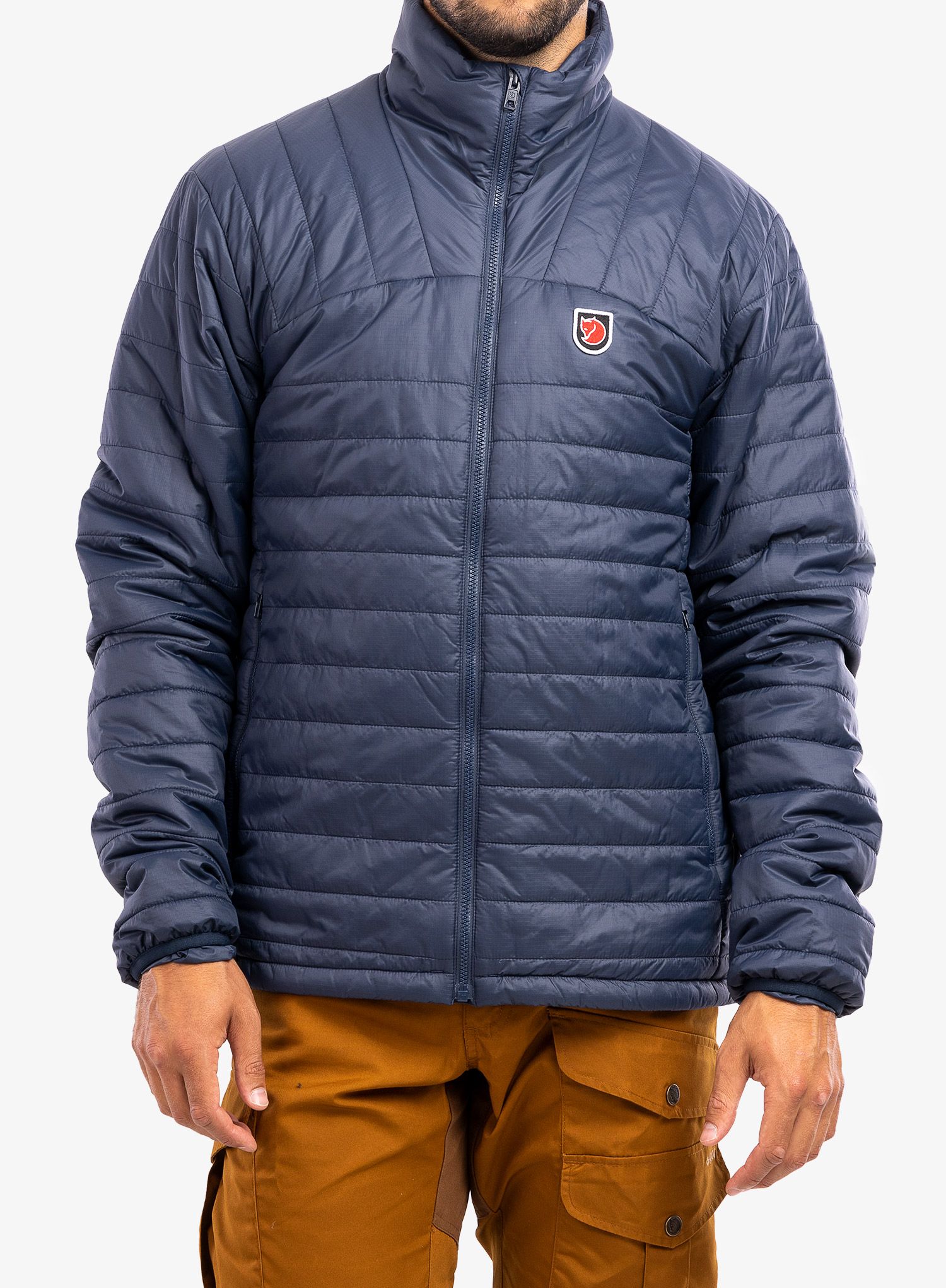Jakna s postavom Fjallraven Expedition X-Latt Jacket - navy