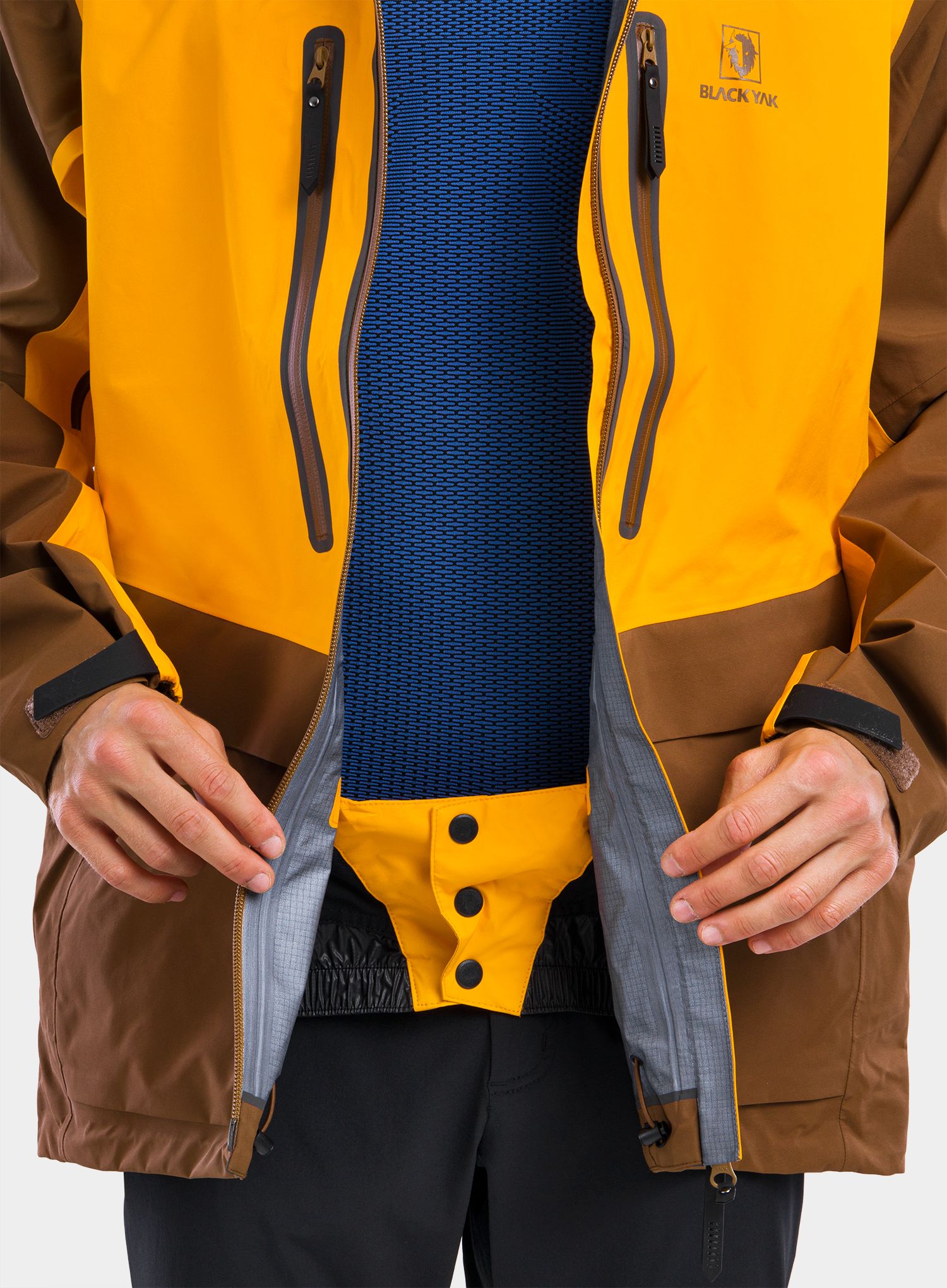 GORE TEX jakna BlackYak Barzona BC Jacket - emperador