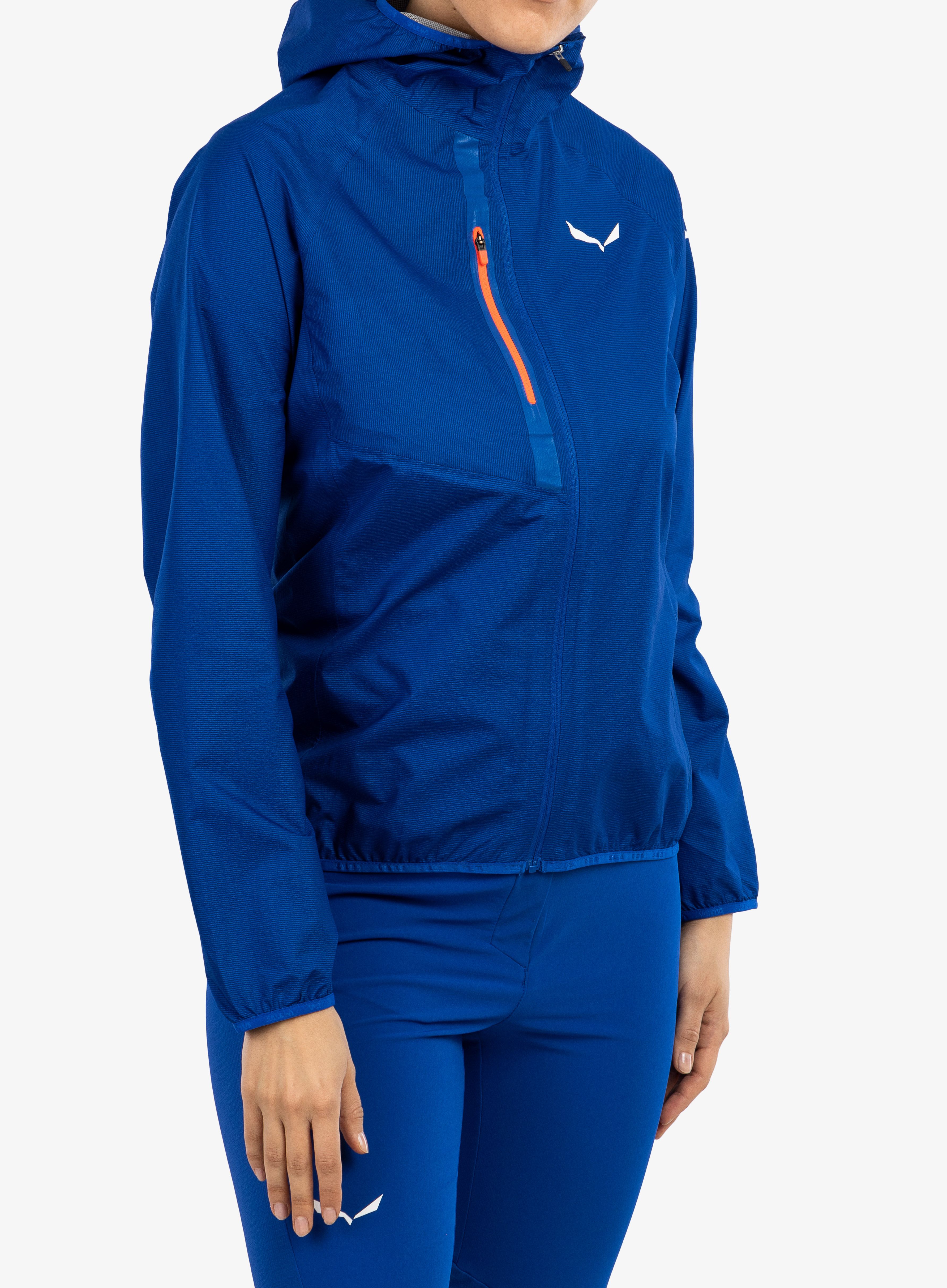 Ženska kišna jakna Salewa Puez Light PTX Jacket - electric