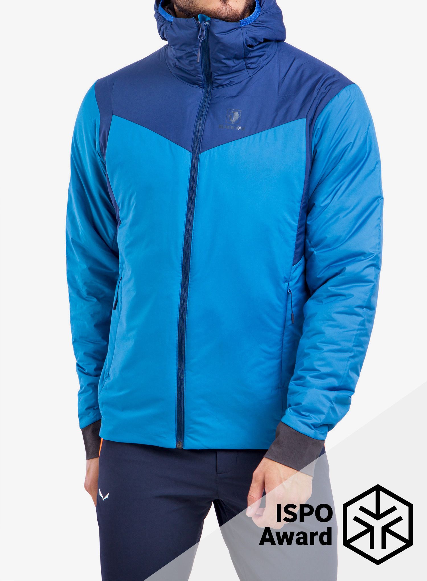 Jakna s postavom BlackYak Calvana Hoody - snorkel blue