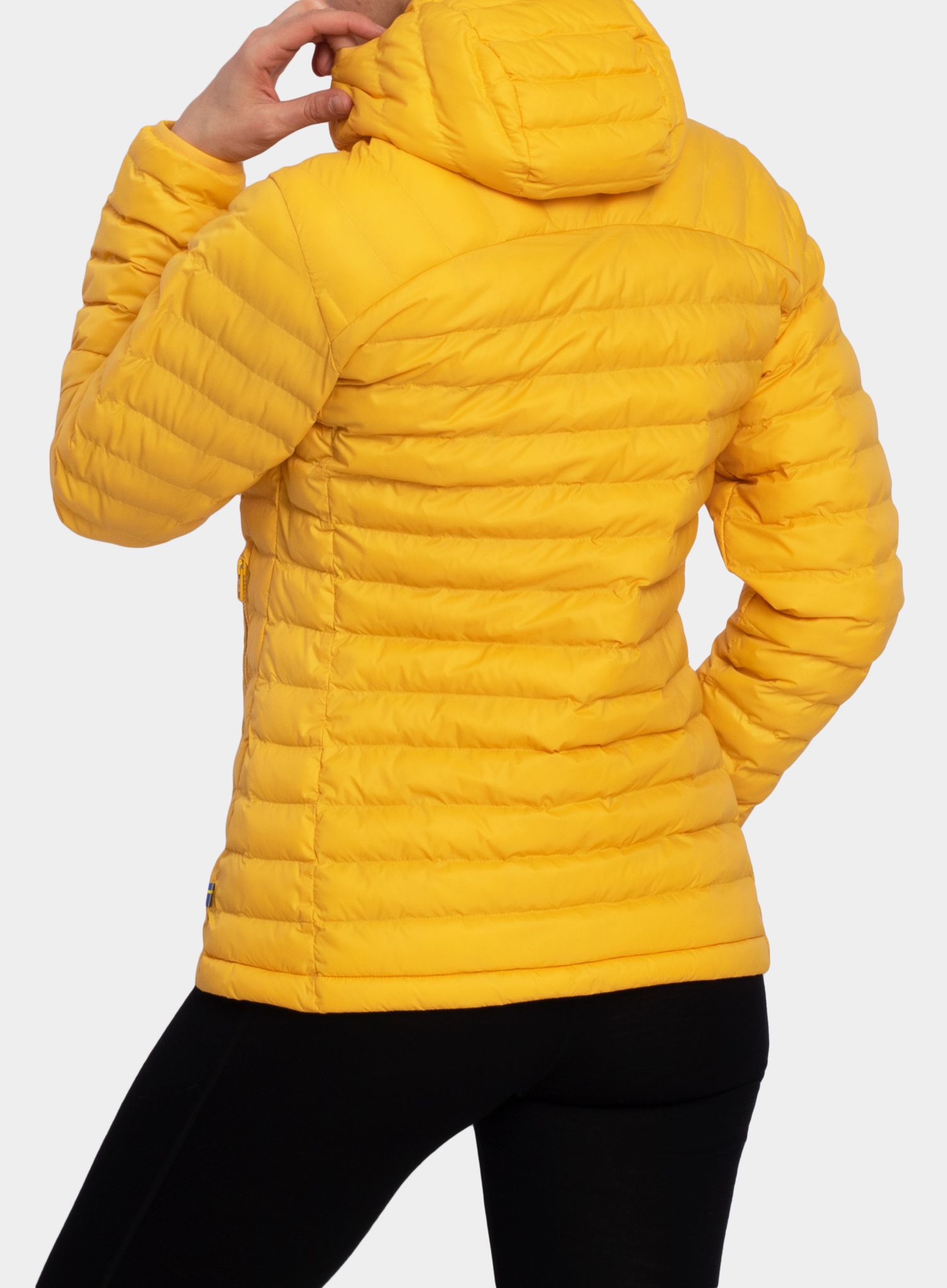 Jakna s postavom Fjallraven Expedition Latt Hoodie - dandelion
