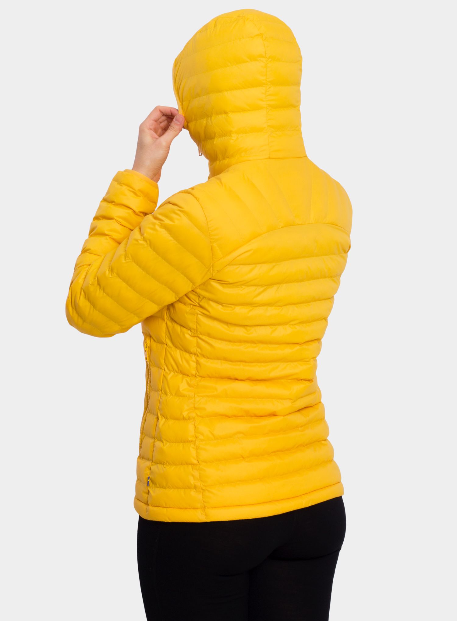 Jakna s postavom Fjallraven Expedition Latt Hoodie - dandelion