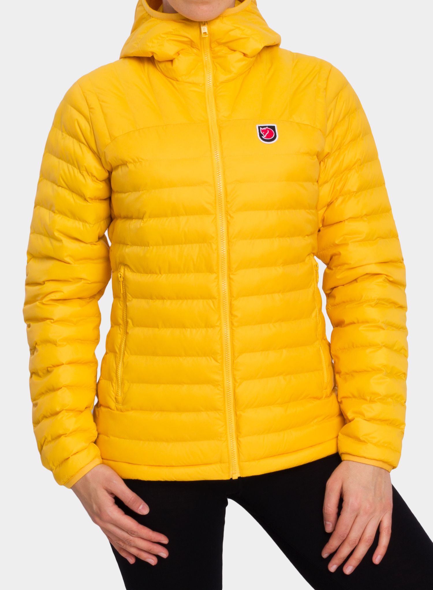 Jakna s postavom Fjallraven Expedition Latt Hoodie - dandelion