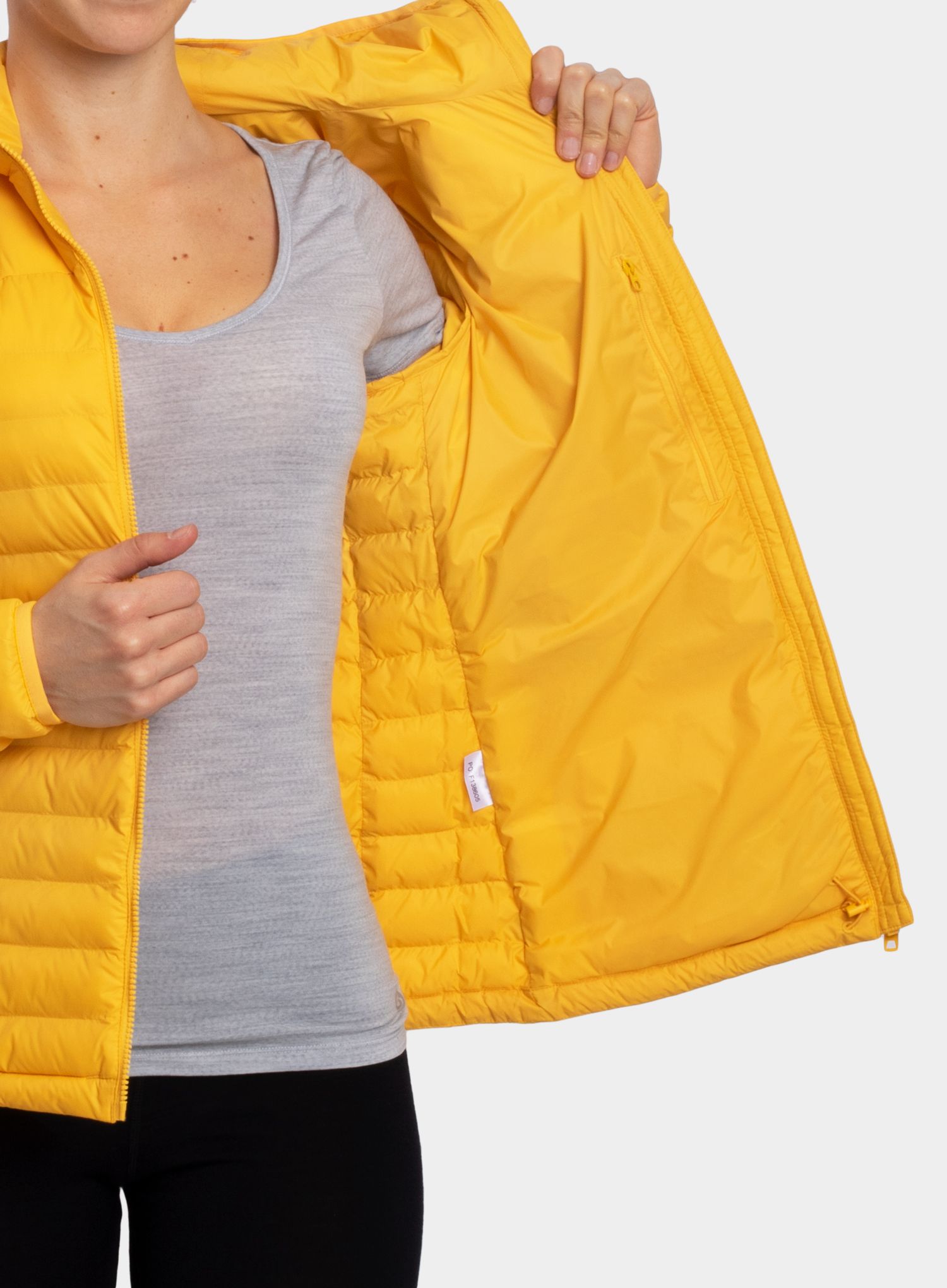 Jakna s postavom Fjallraven Expedition Latt Hoodie - dandelion