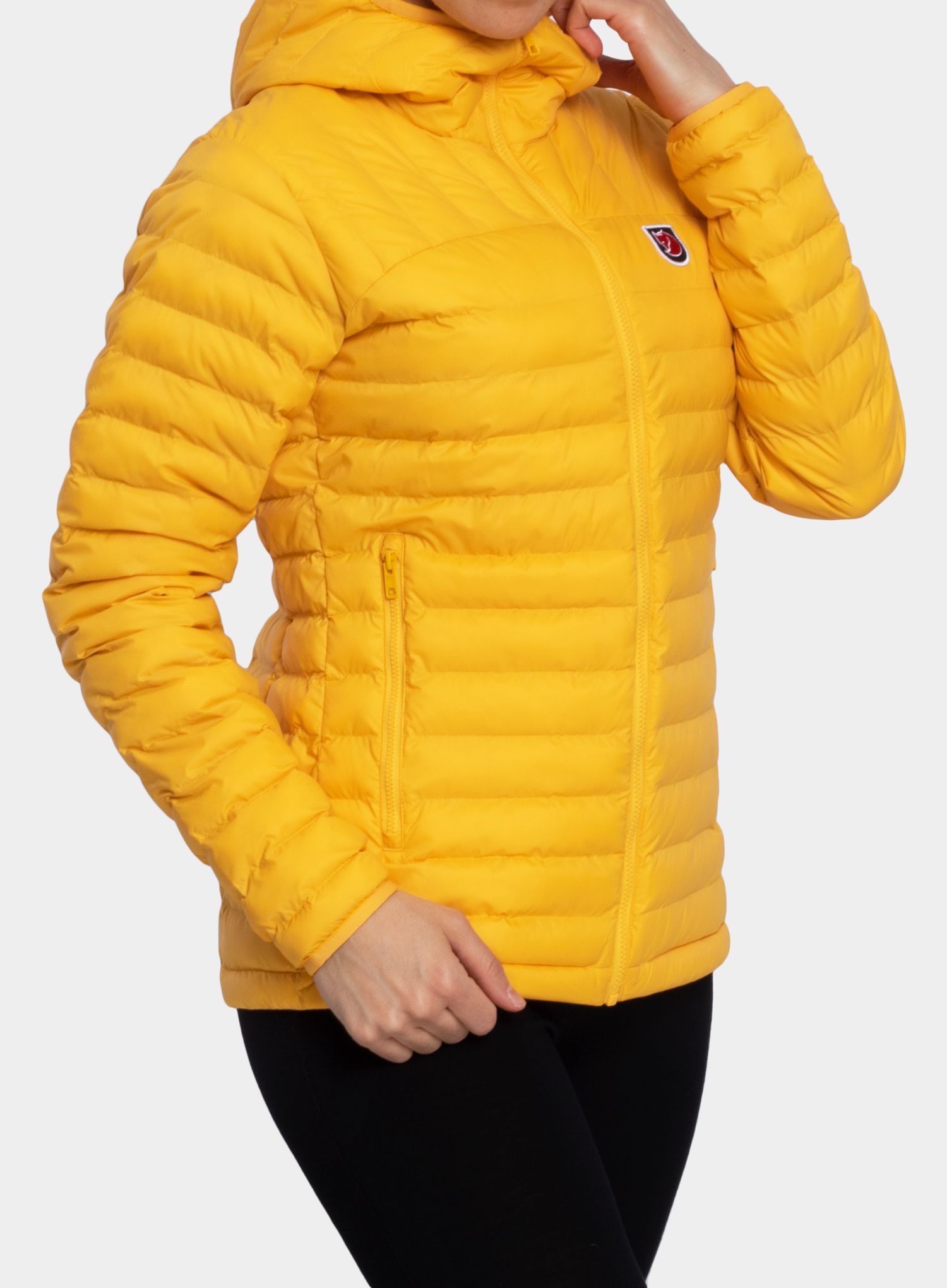 Jakna s postavom Fjallraven Expedition Latt Hoodie - dandelion
