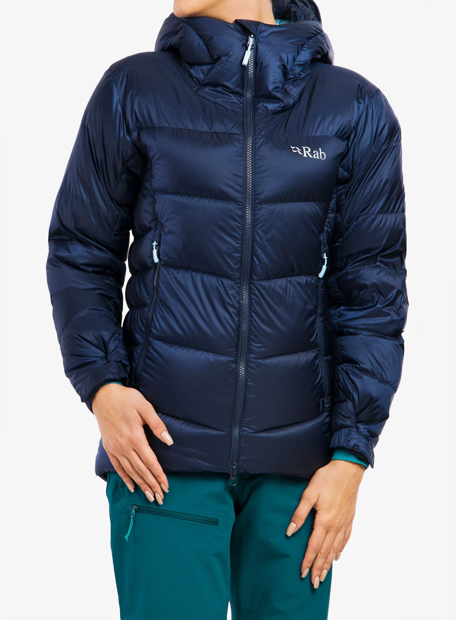 Ženska perjana jakna Rab Positron Pro Jacket - deep ink