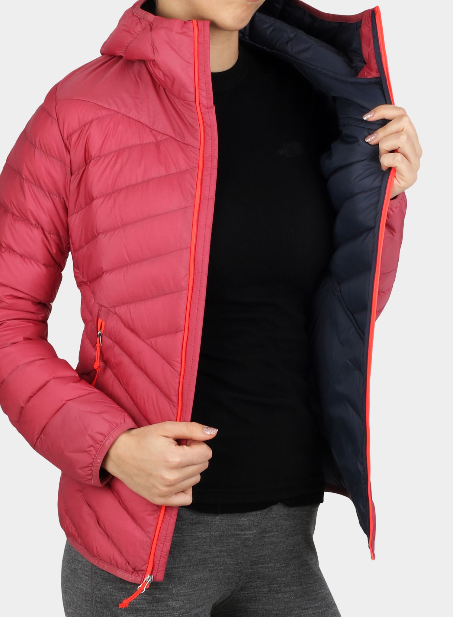 Ženska perjana jakna Salewa Brenta Jacket - mauvemood