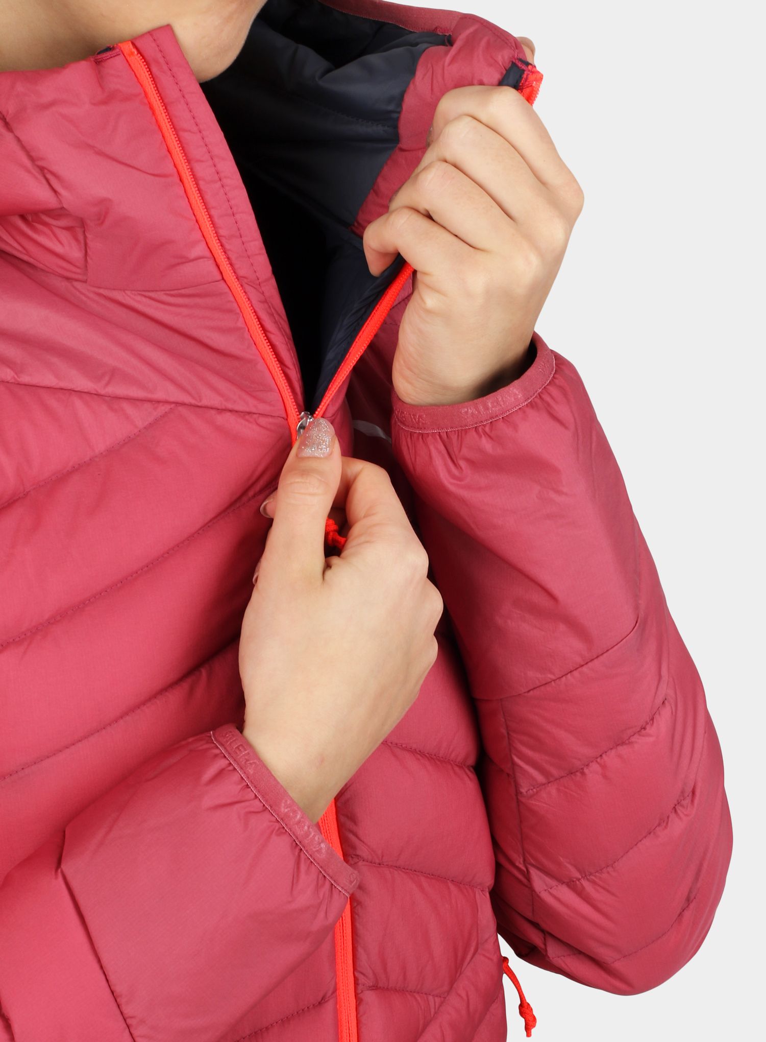 Ženska perjana jakna Salewa Brenta Jacket - mauvemood