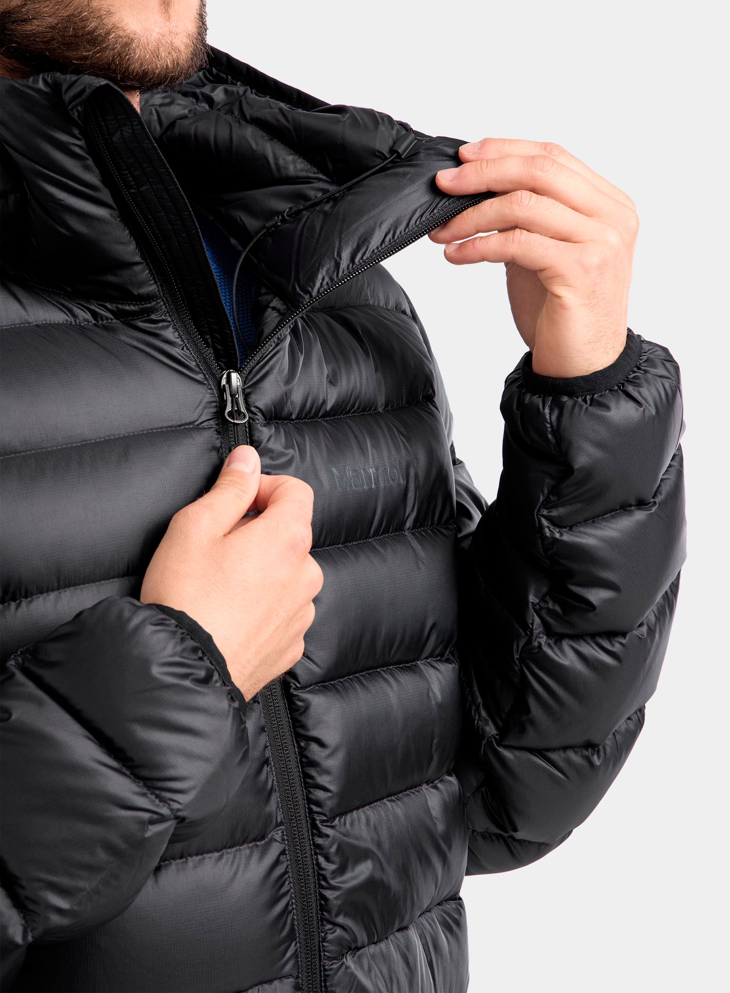 Pernata jakna Marmot Hype Down Hoody - black