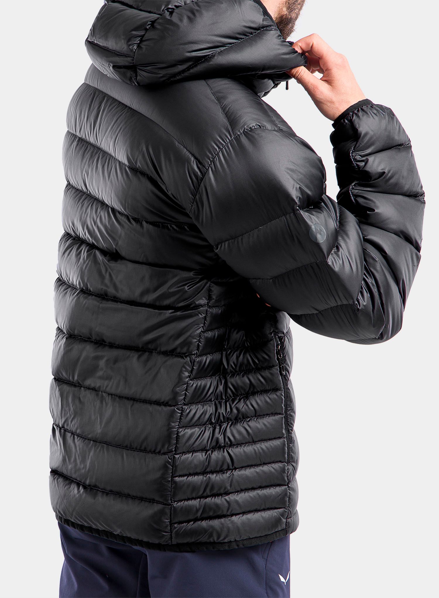 Pernata jakna Marmot Hype Down Hoody - black