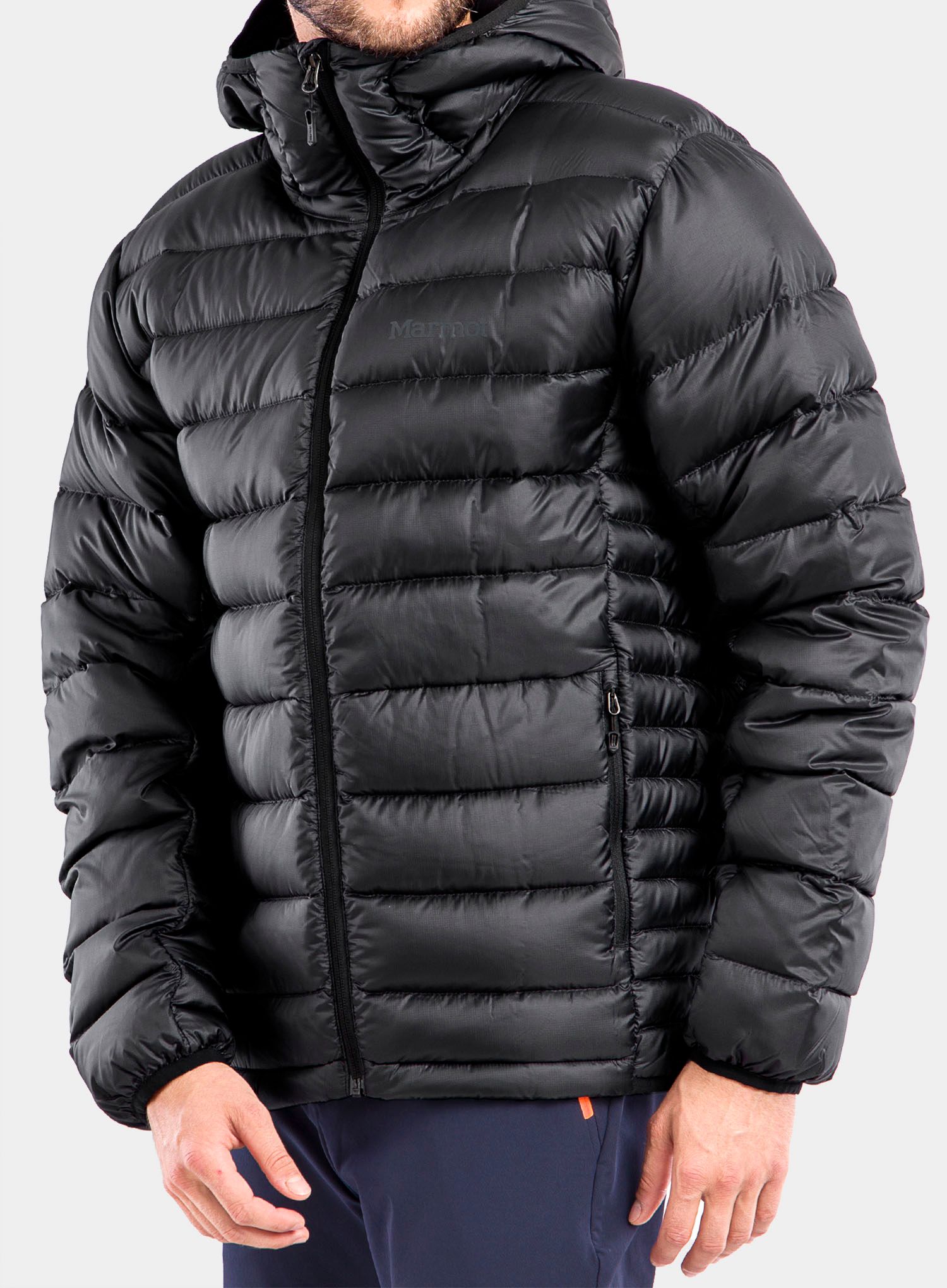 Pernata jakna Marmot Hype Down Hoody - black