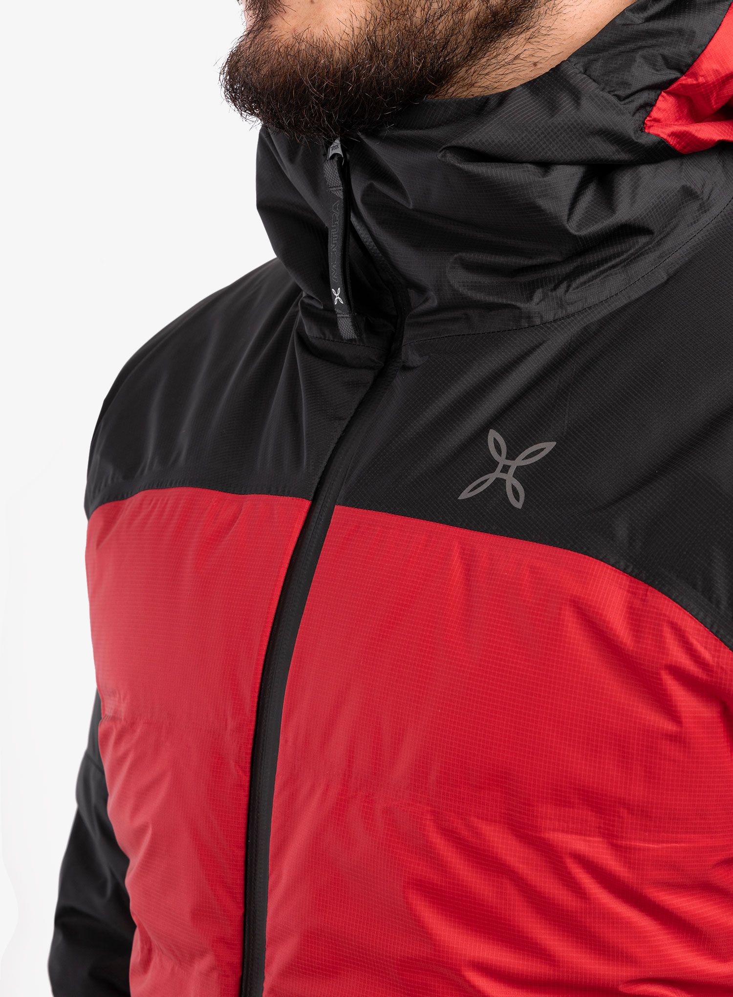 Pernata jakna Montura Manaslu 2 Duvet - red/black