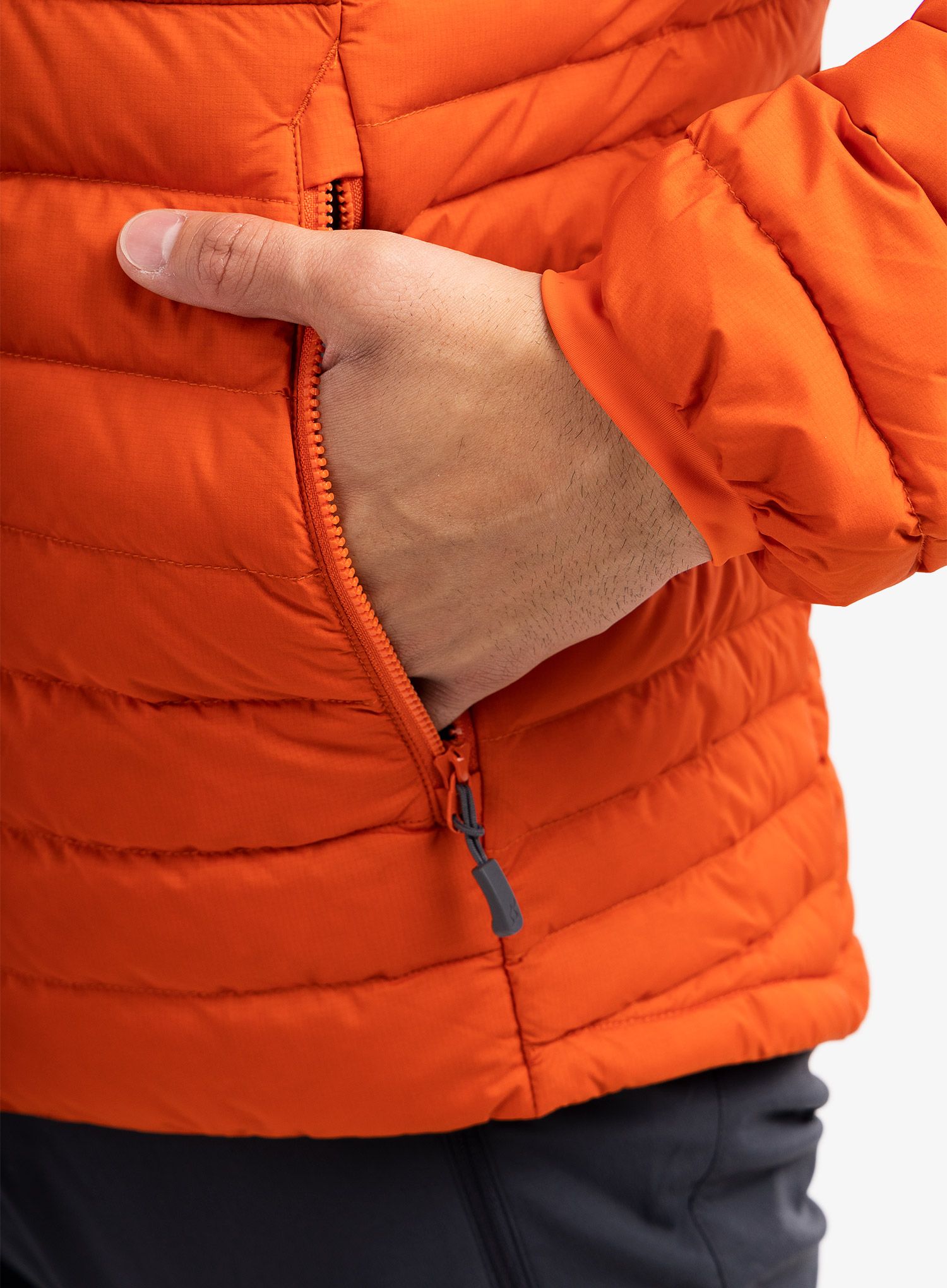 Pernata jakna Rab Infinity Microlight Jacket - firecracker
