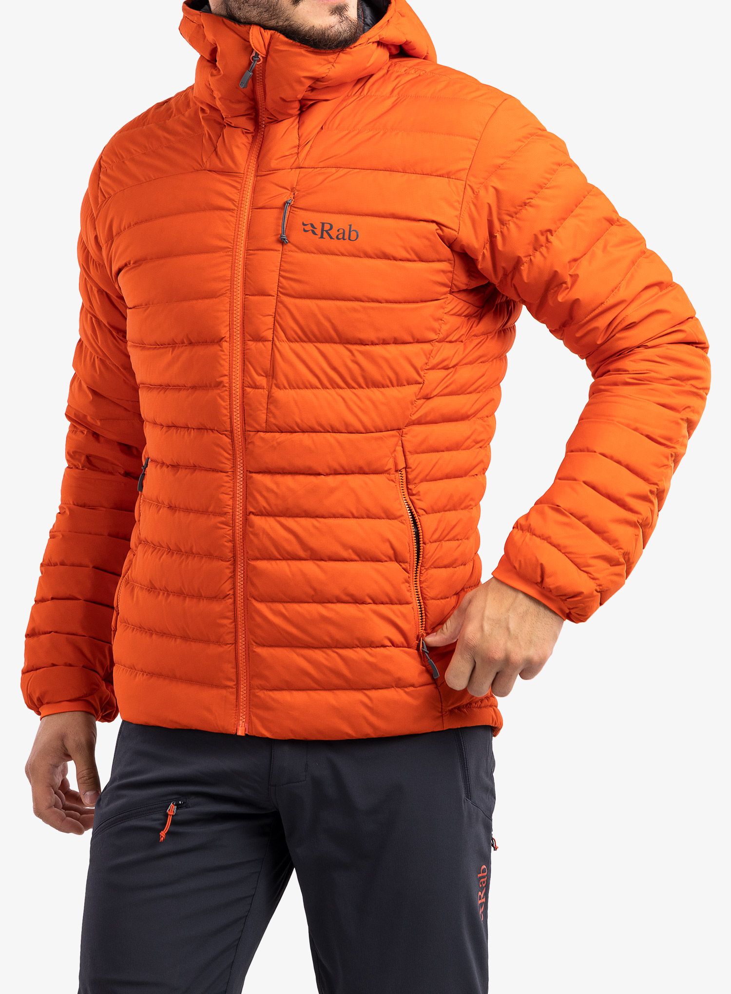 Pernata jakna Rab Infinity Microlight Jacket - firecracker