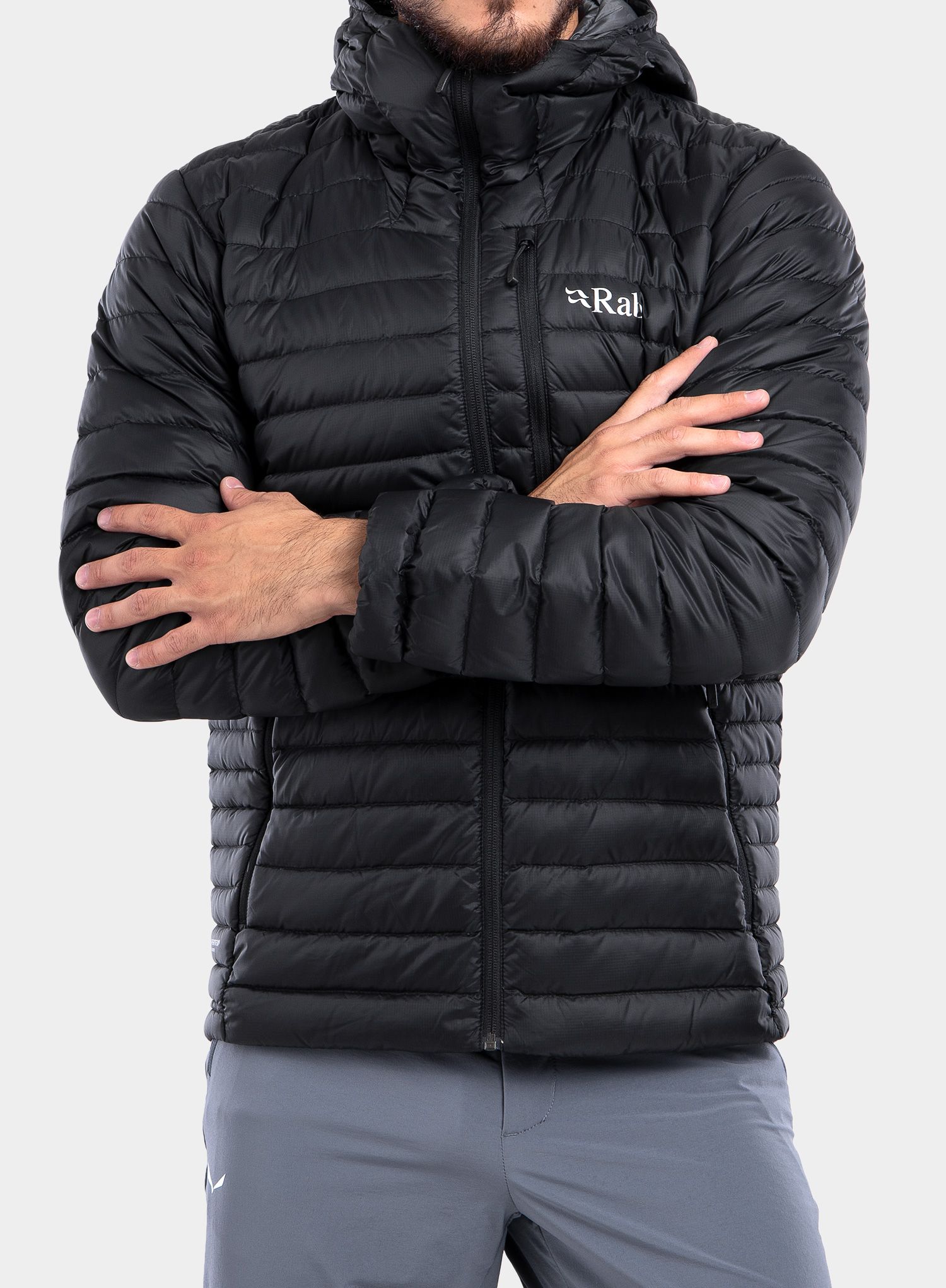 Pernata jakna Rab Microlight Alpine Jacket - black