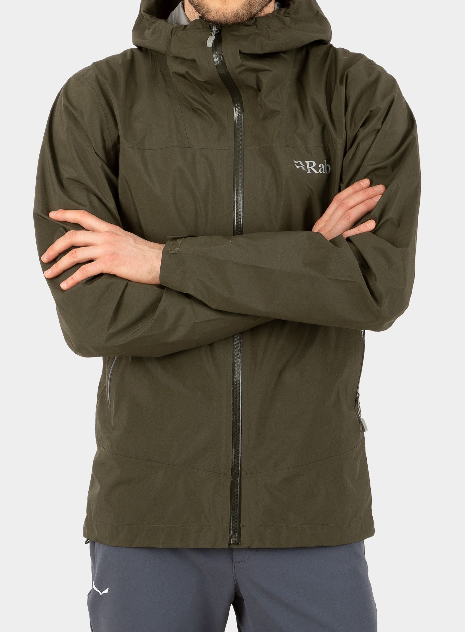 GORE TEX jakna Rab Meridian Jacket - army