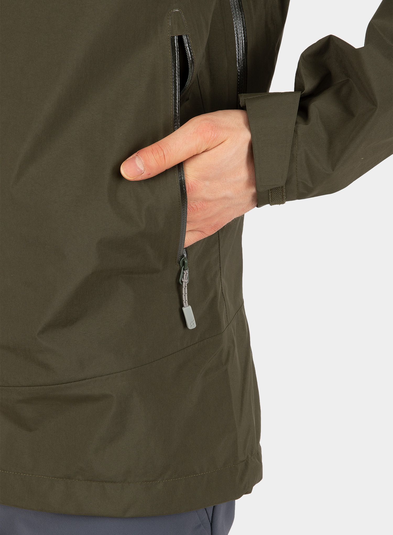GORE TEX jakna Rab Meridian Jacket - army