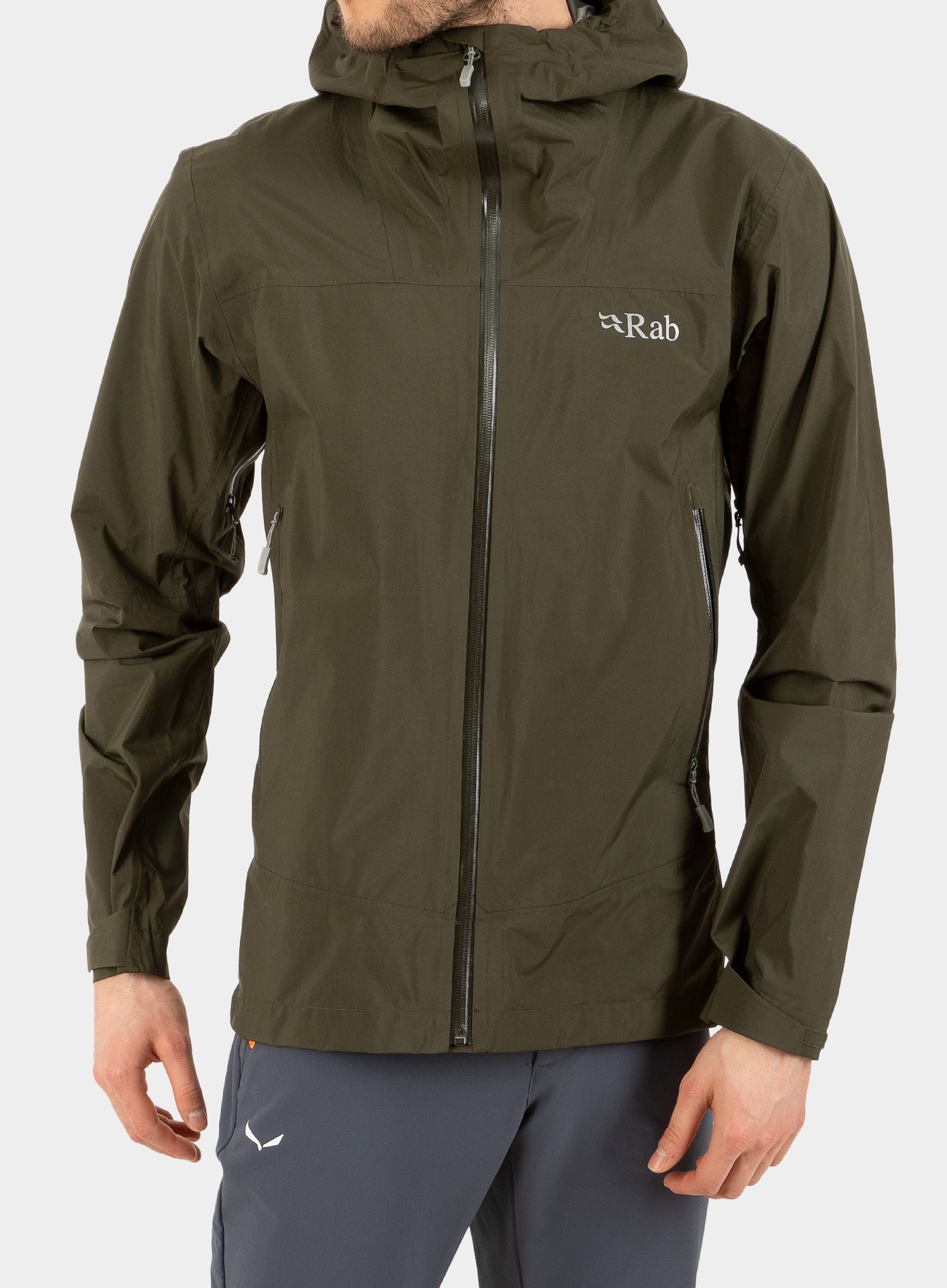 GORE TEX jakna Rab Meridian Jacket - army
